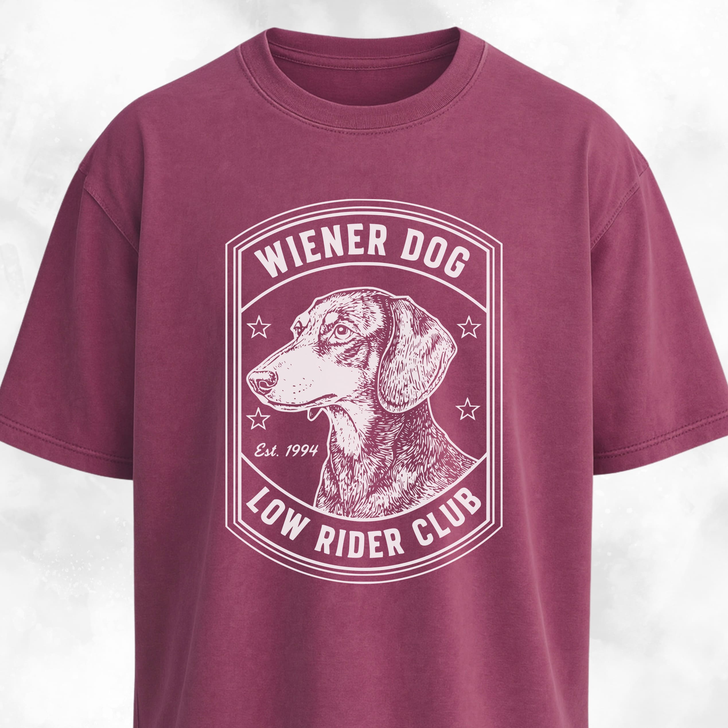 Wiener Dog Low Rider Club T-Shirt