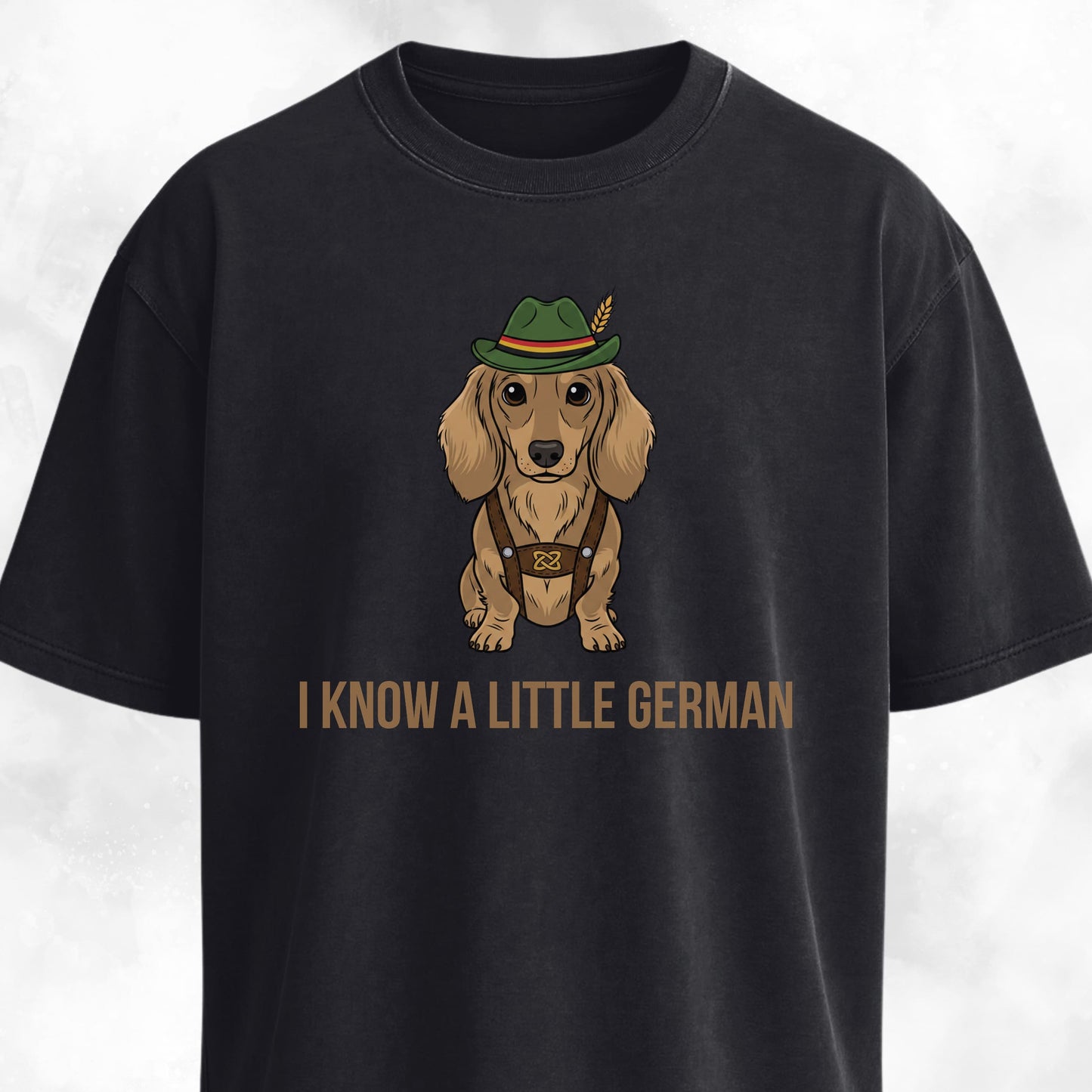 I Know A Little German Doxie T-Shirt