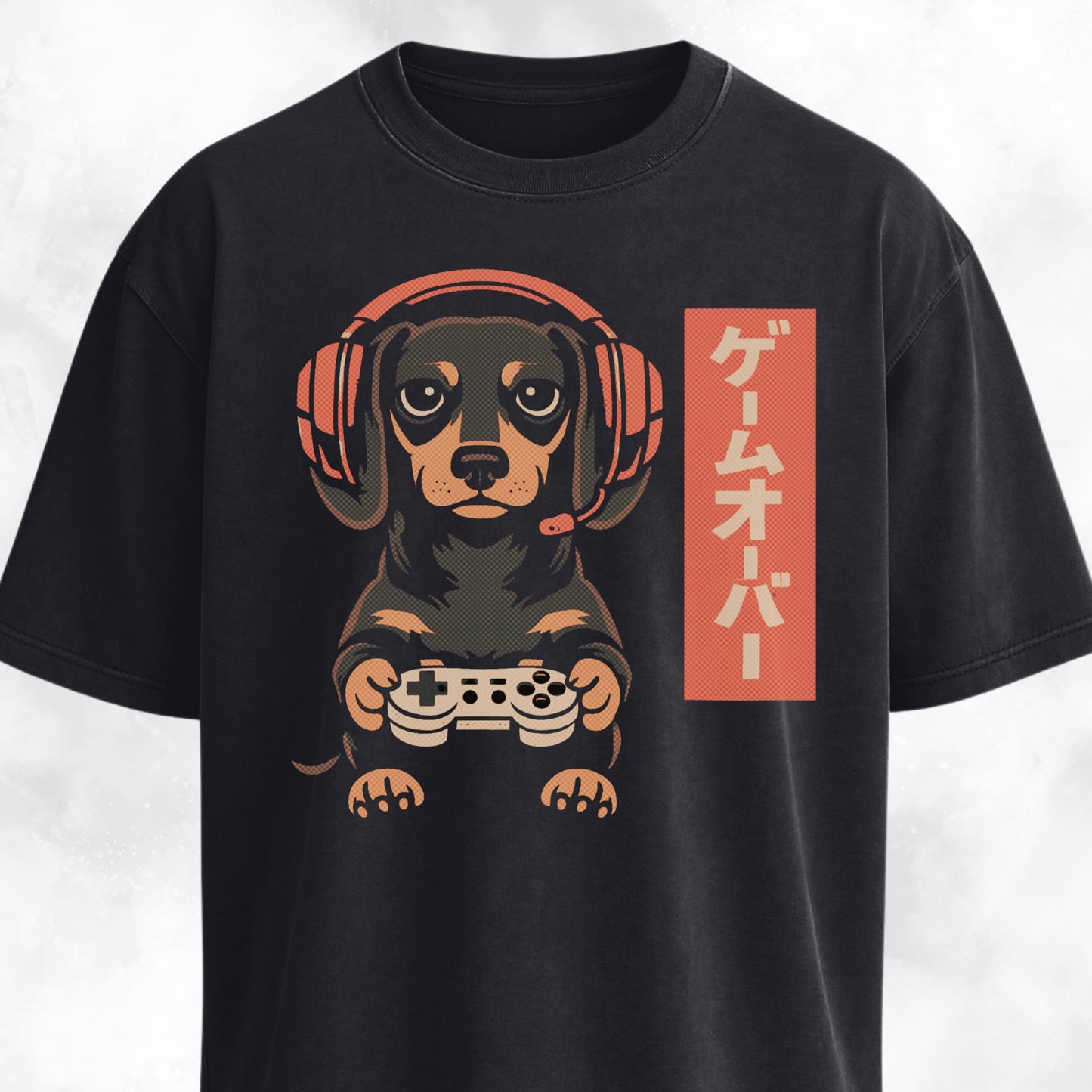 Retro Gamer Doxie T-Shirt