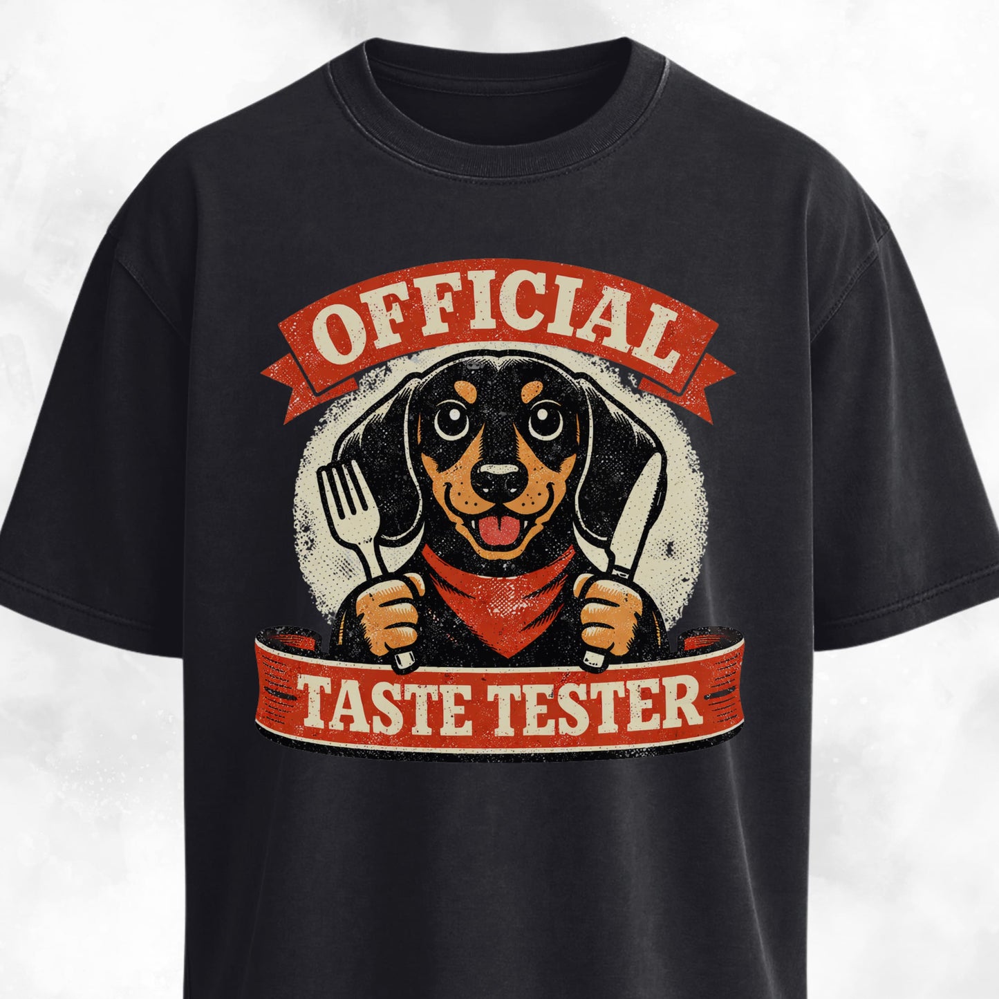 Official Taste Tester Dachshund T-Shirt