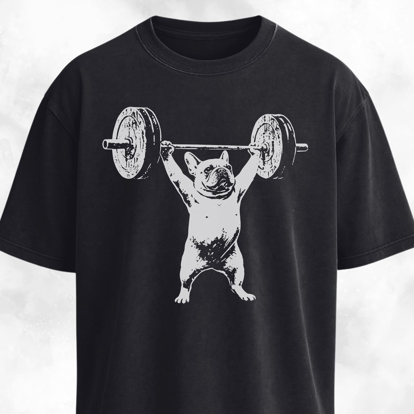 Frenchie Weightlifting T-Shirt