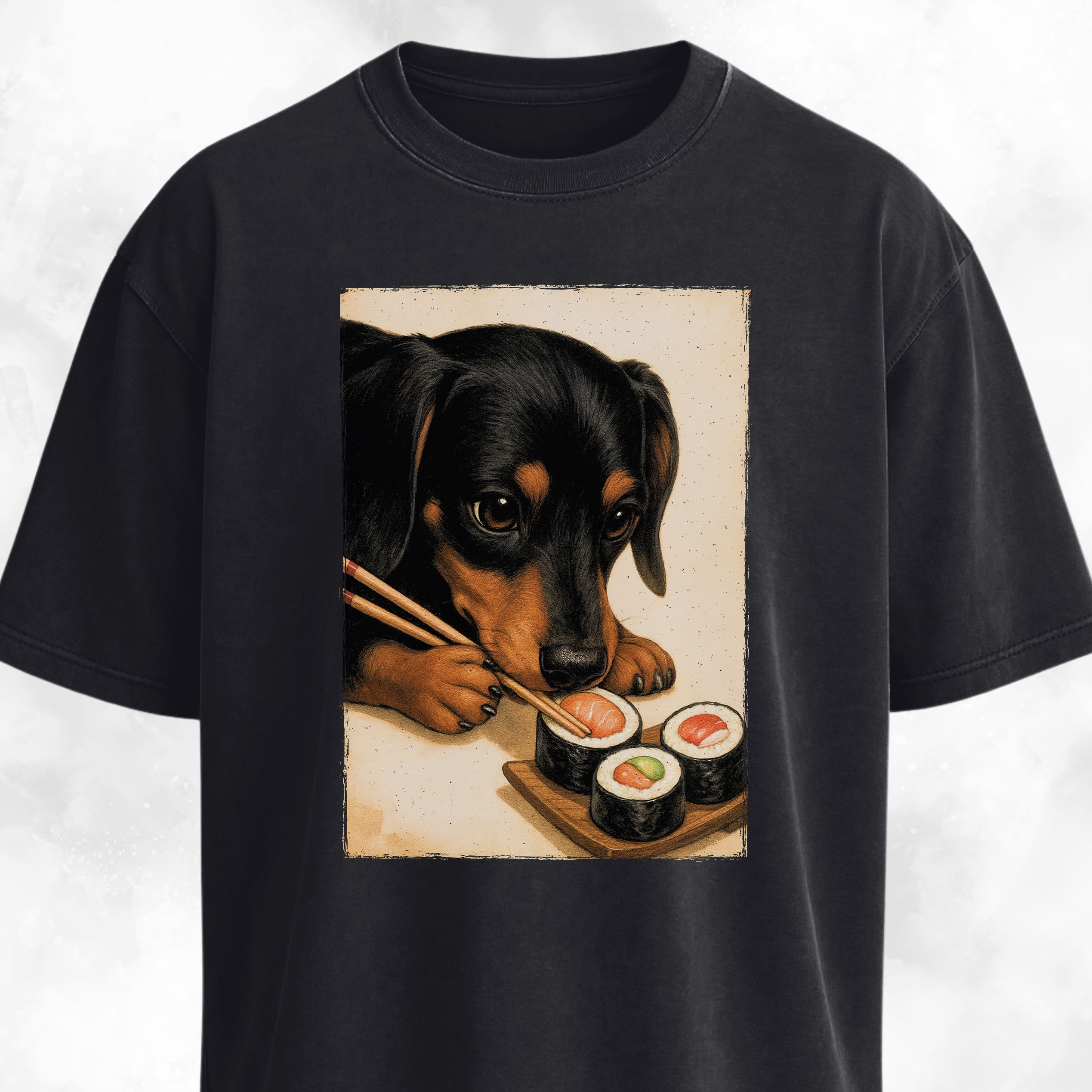 Dachshund Sushi Lover T-Shirt