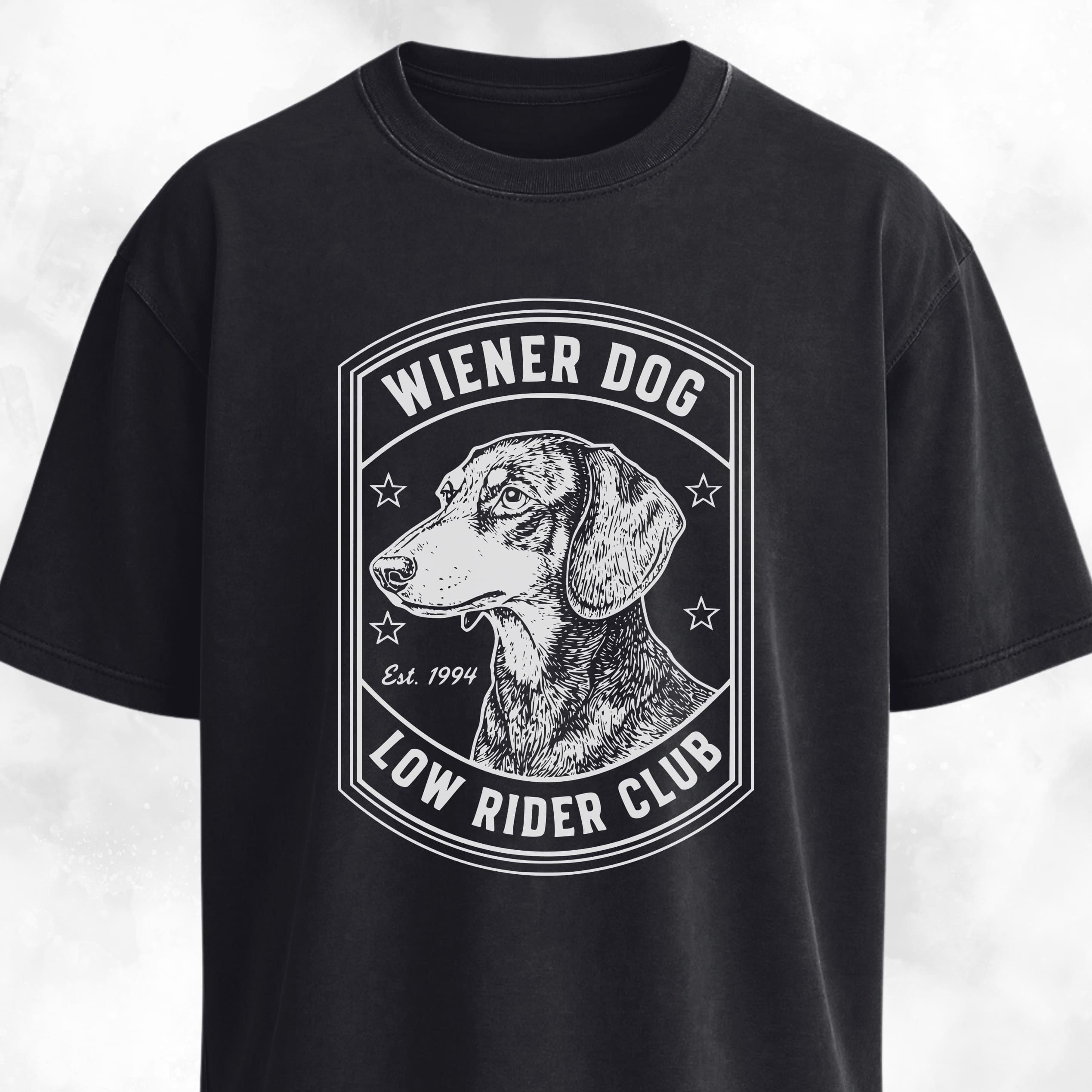 Wiener Dog Low Rider Club T-Shirt
