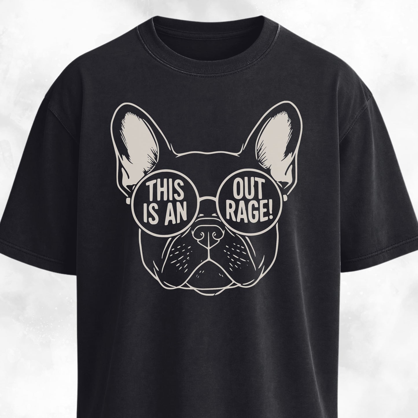 Outrage Frenchie T-Shirt