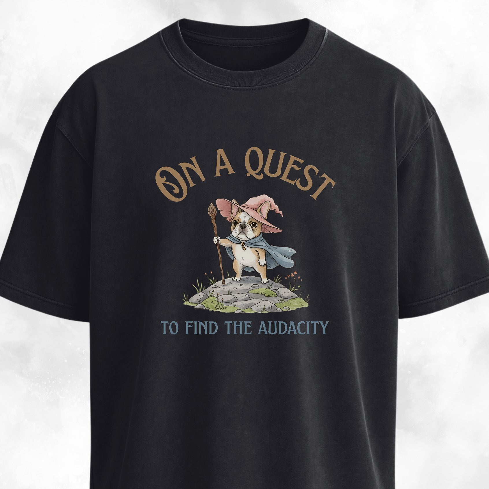 Adventure Quest French Bulldog T-Shirt