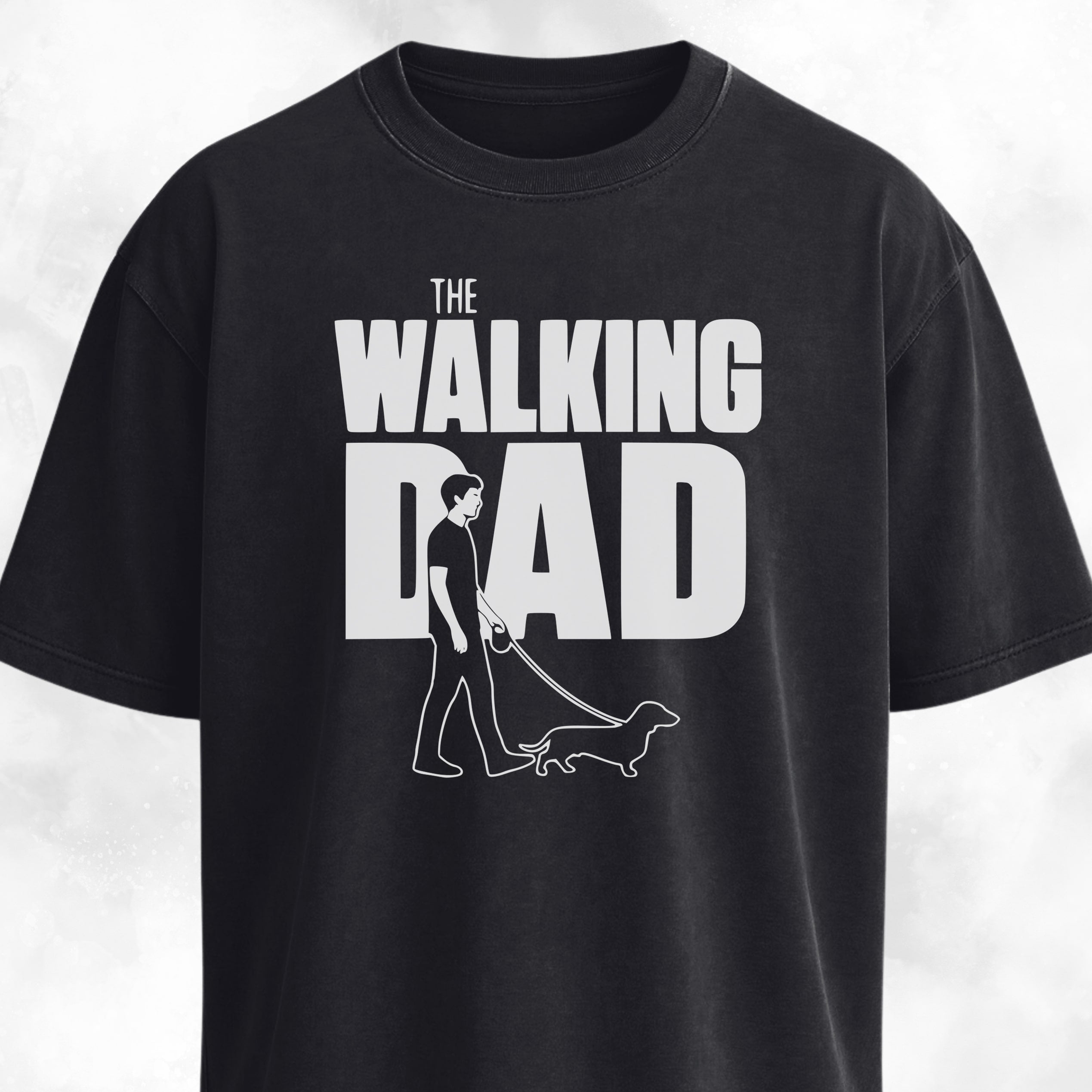 The Walking Dad Dachshund Edition T-Shirt