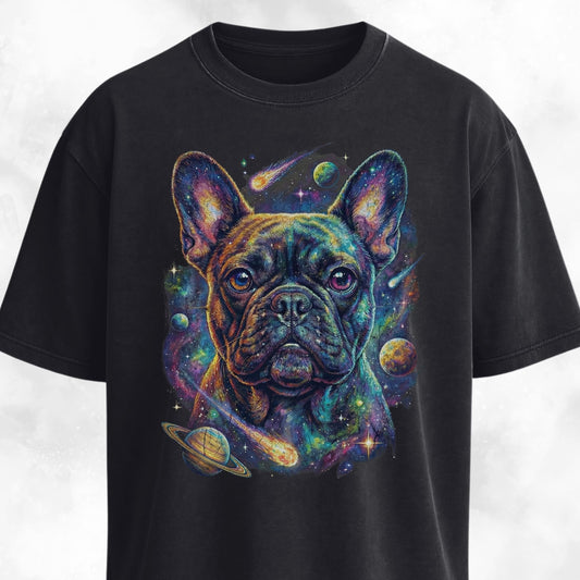 Cosmic French Bulldog T-Shirt