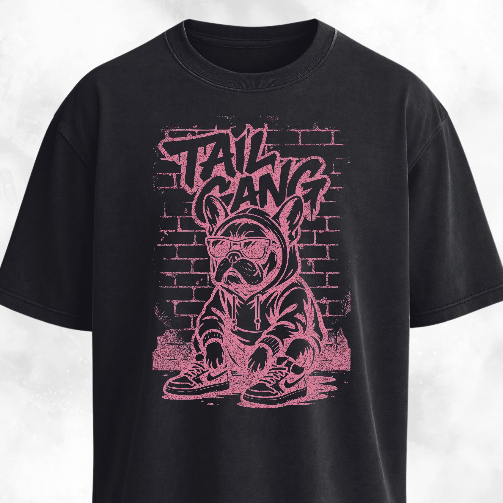 Urban Edgy French Bulldog T-Shirt