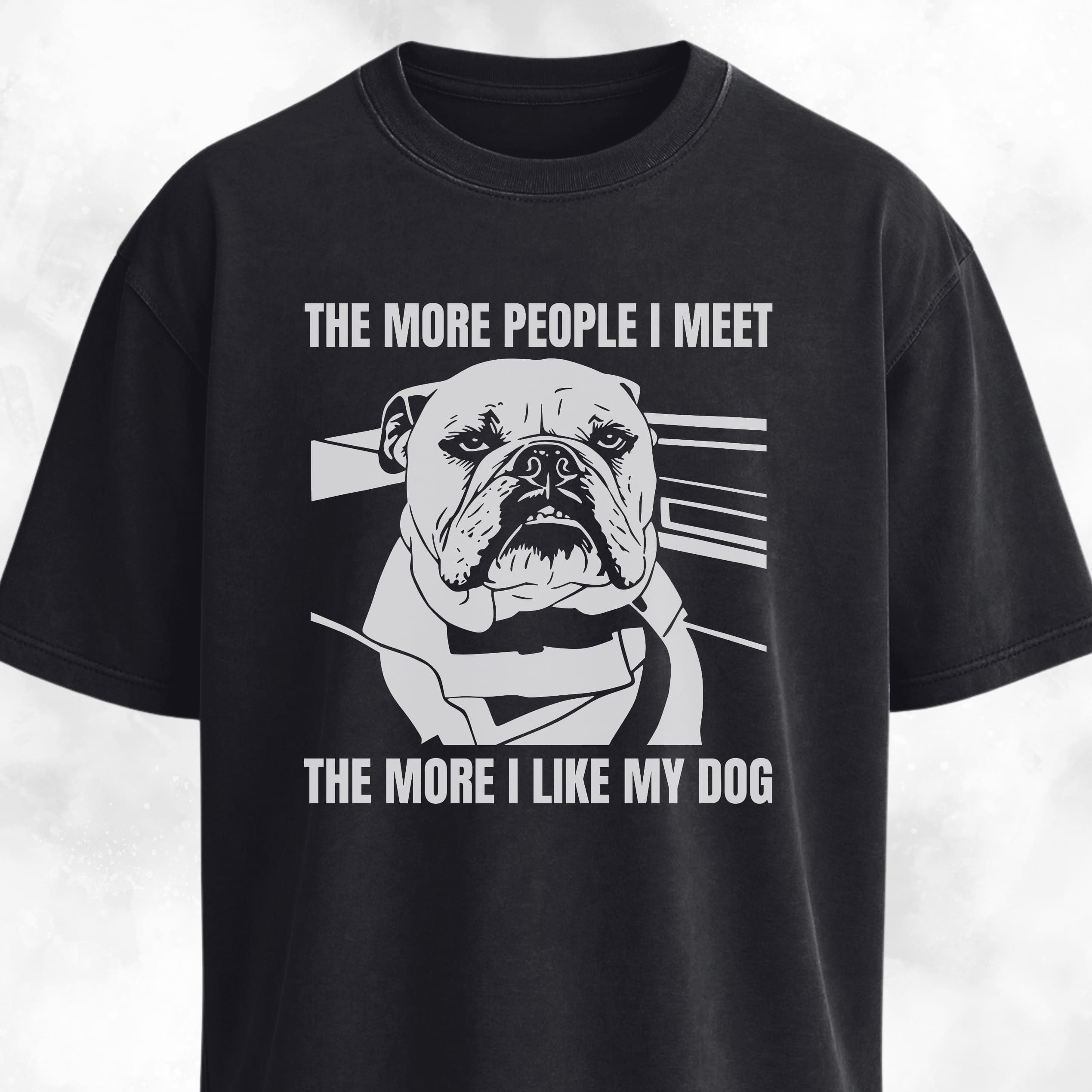 Antisocial Bulldog T-Shirt