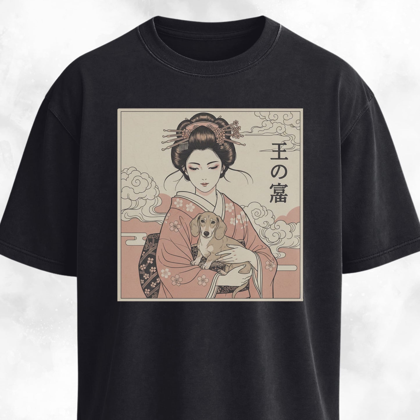 Geisha With A Doxie T-Shirt