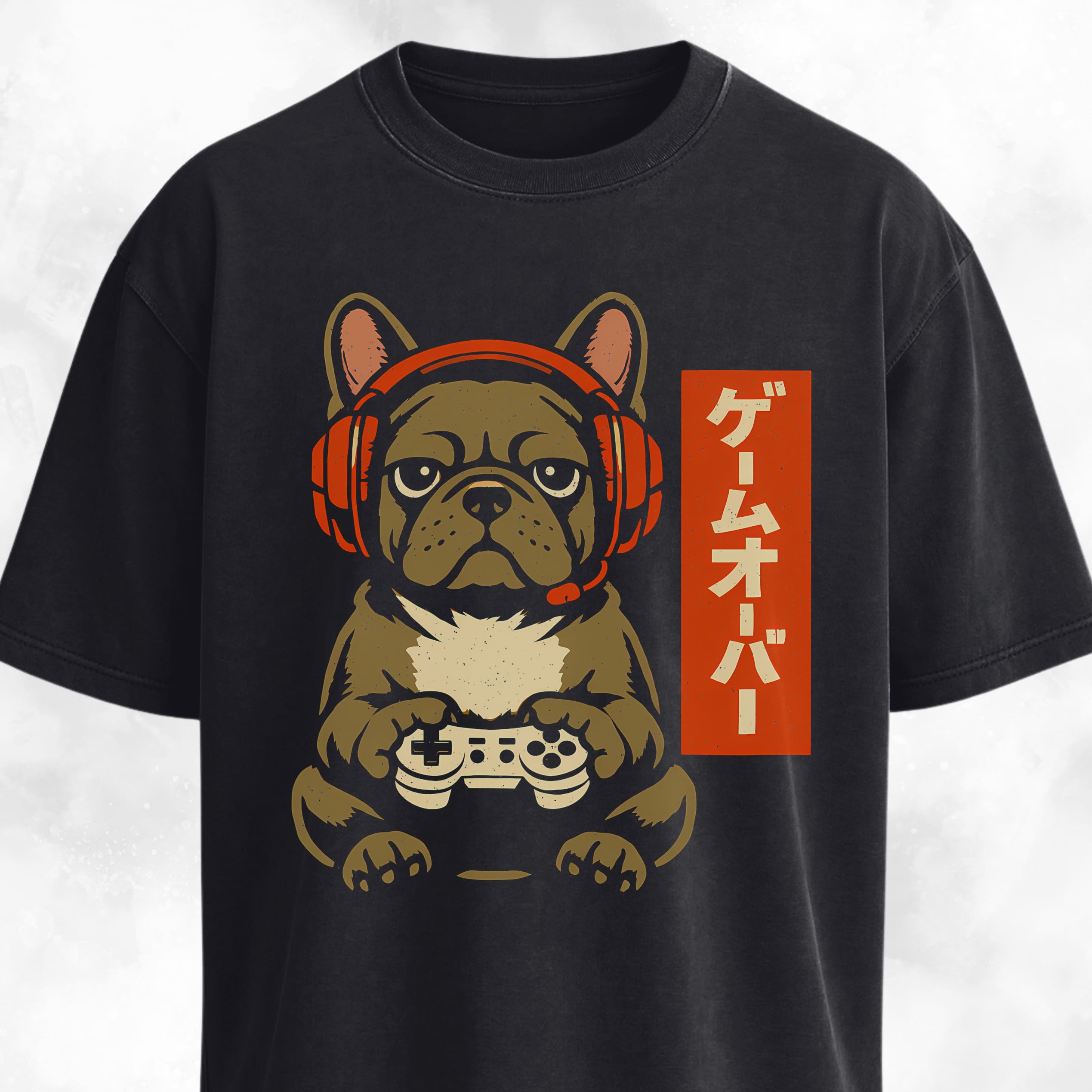 Retro Gamer Frenchie T-Shirt