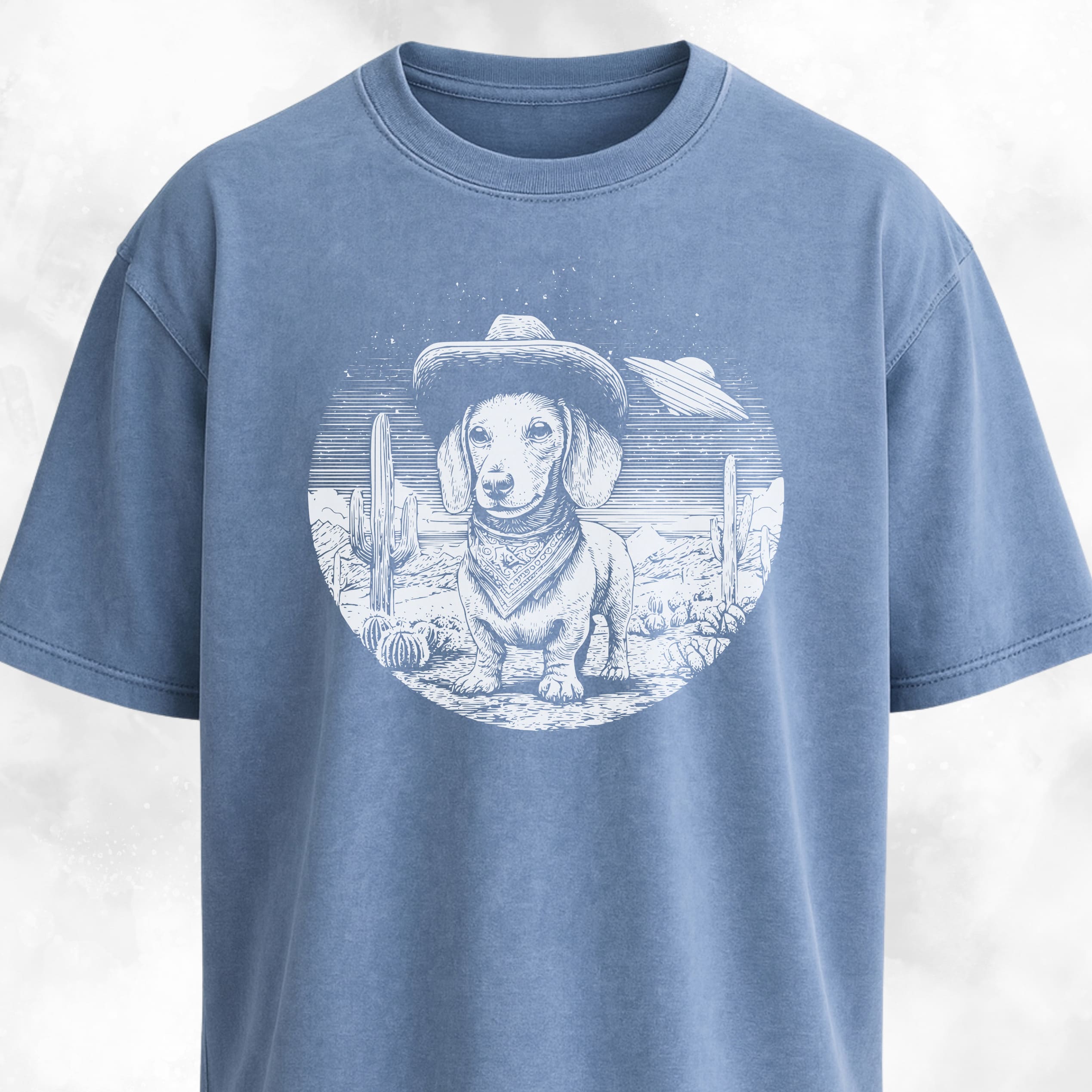 Doxie Cowboy In The Desert T-Shirt