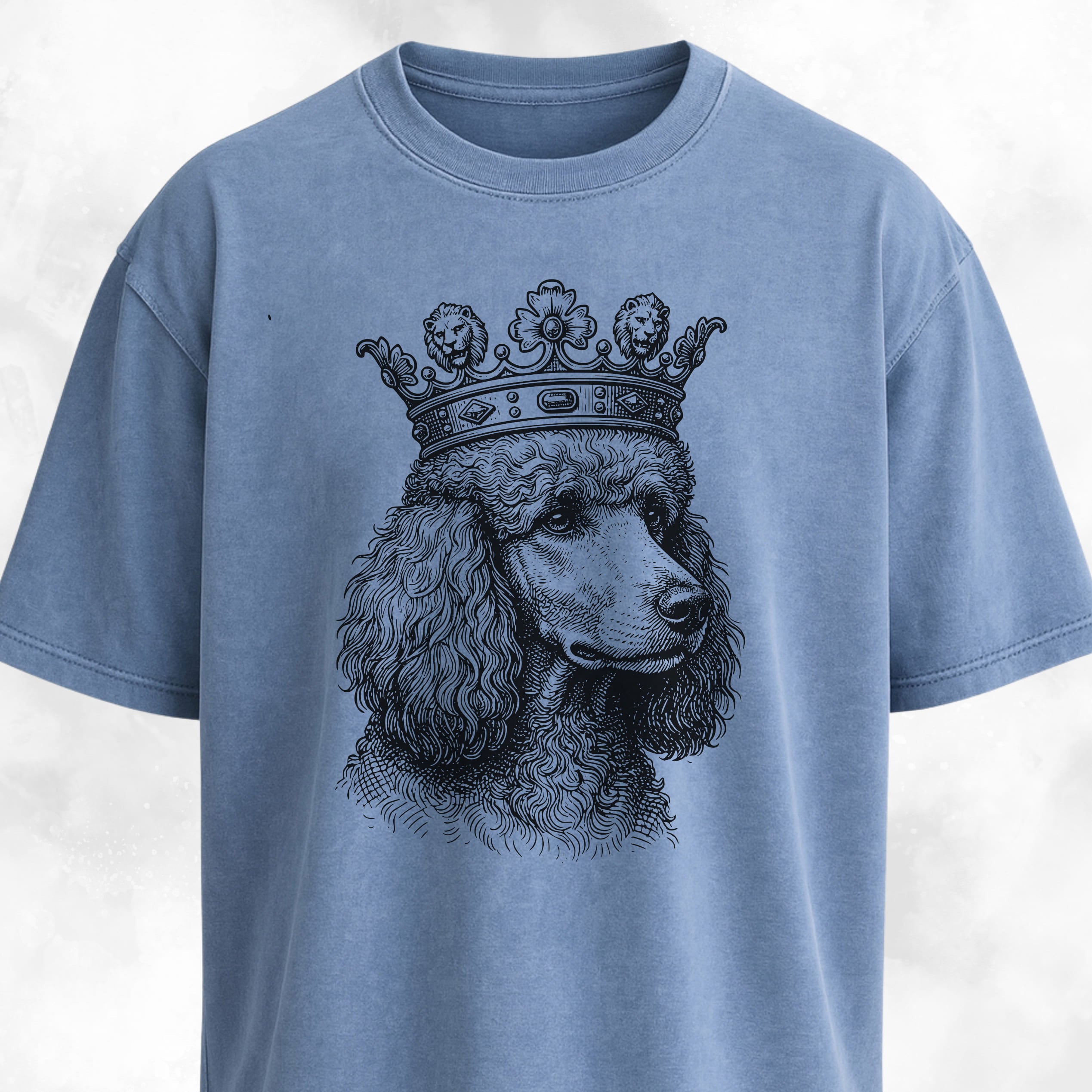 Royal Poodle Crown T-Shirt
