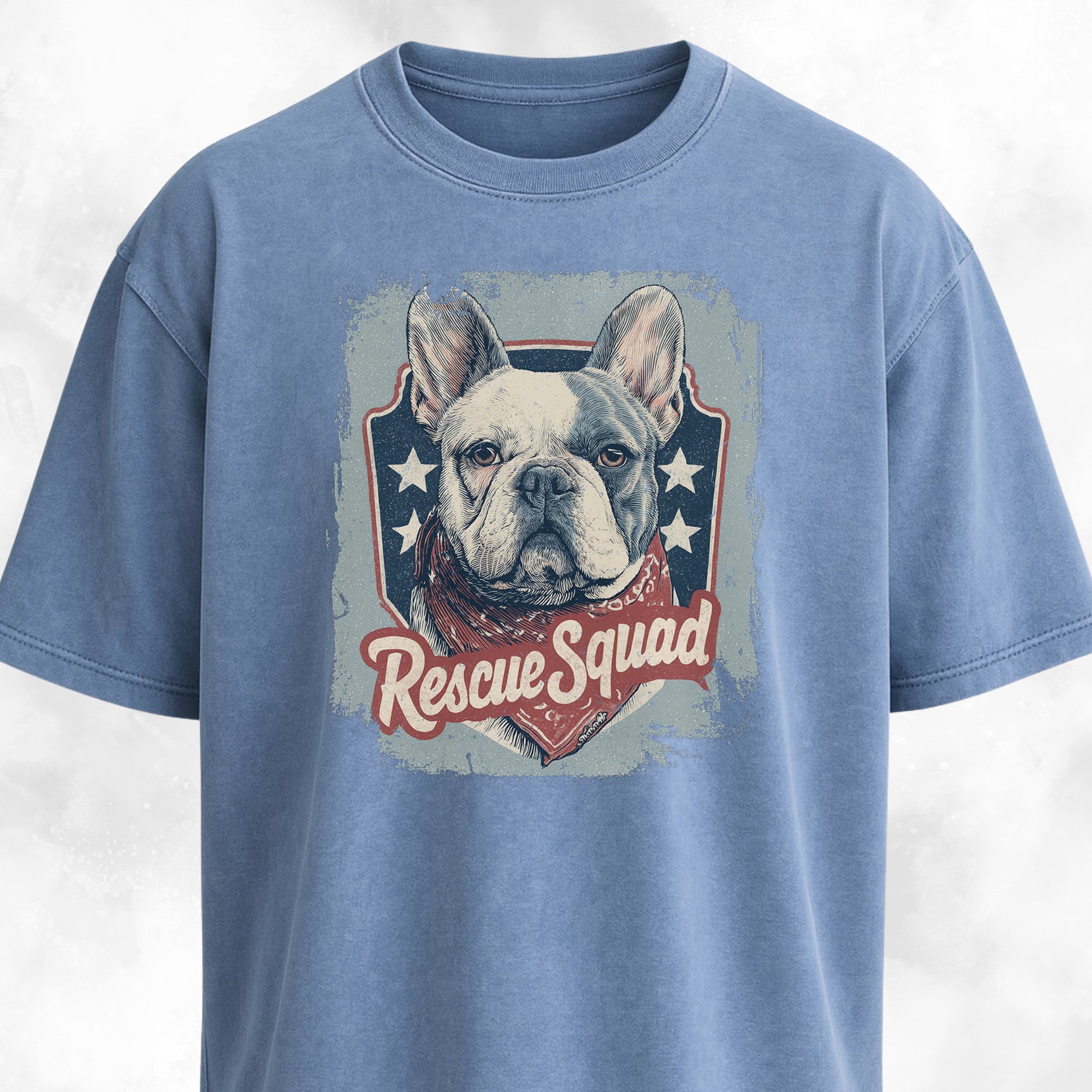 Rescue Squad French Bulldog Adoption Pride T-Shirt
