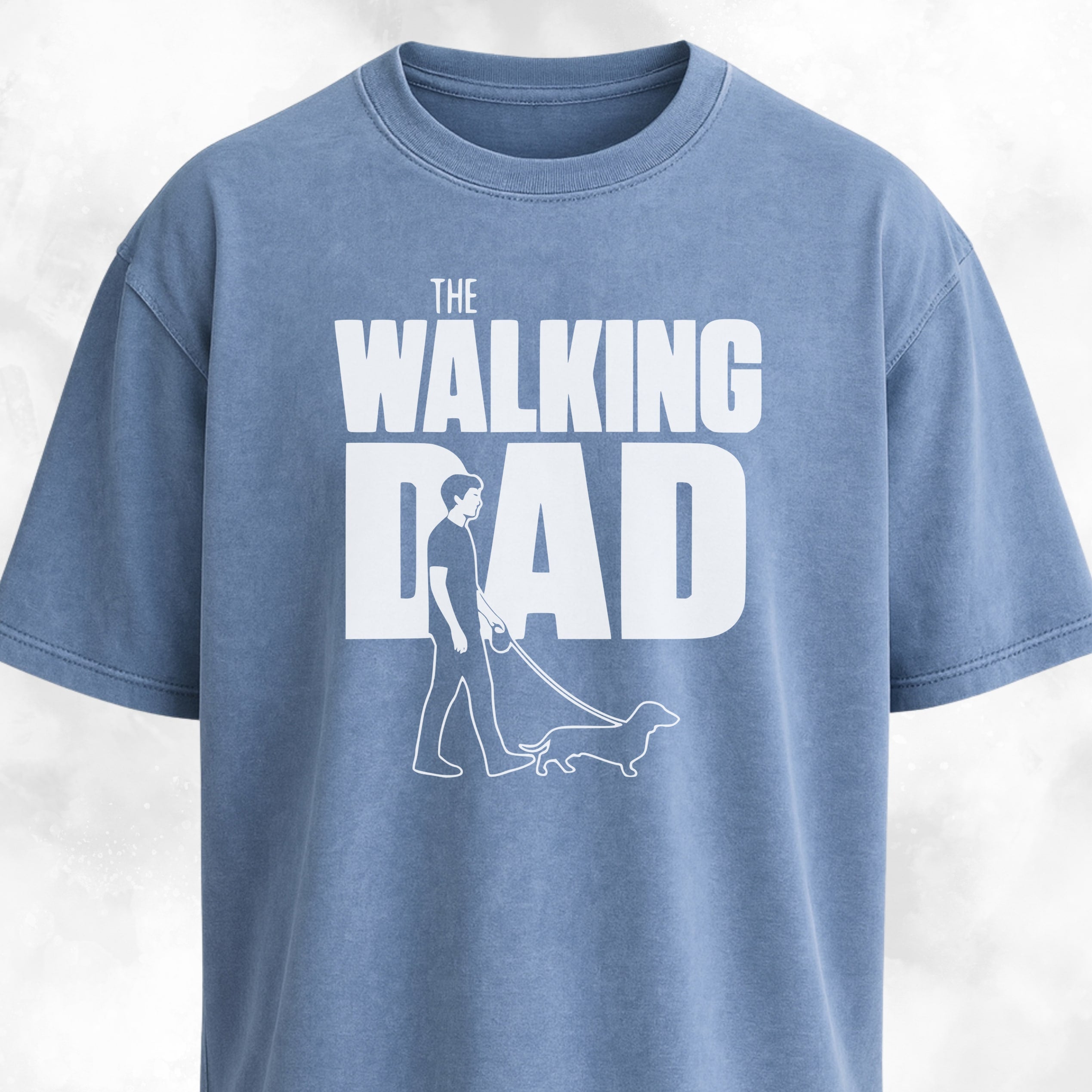 The Walking Dad Dachshund Edition T-Shirt