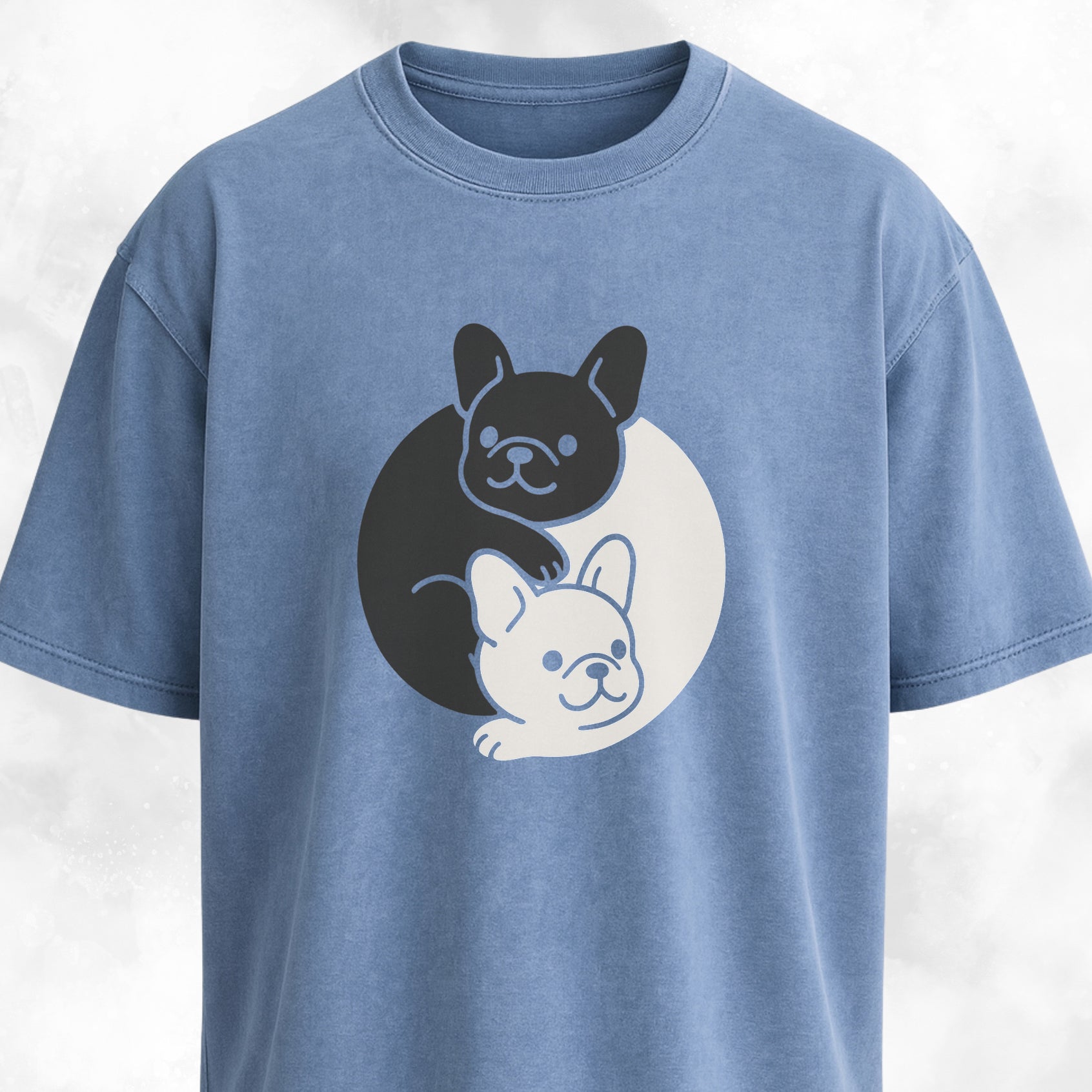 Yin Yang Frenchies T-Shirt