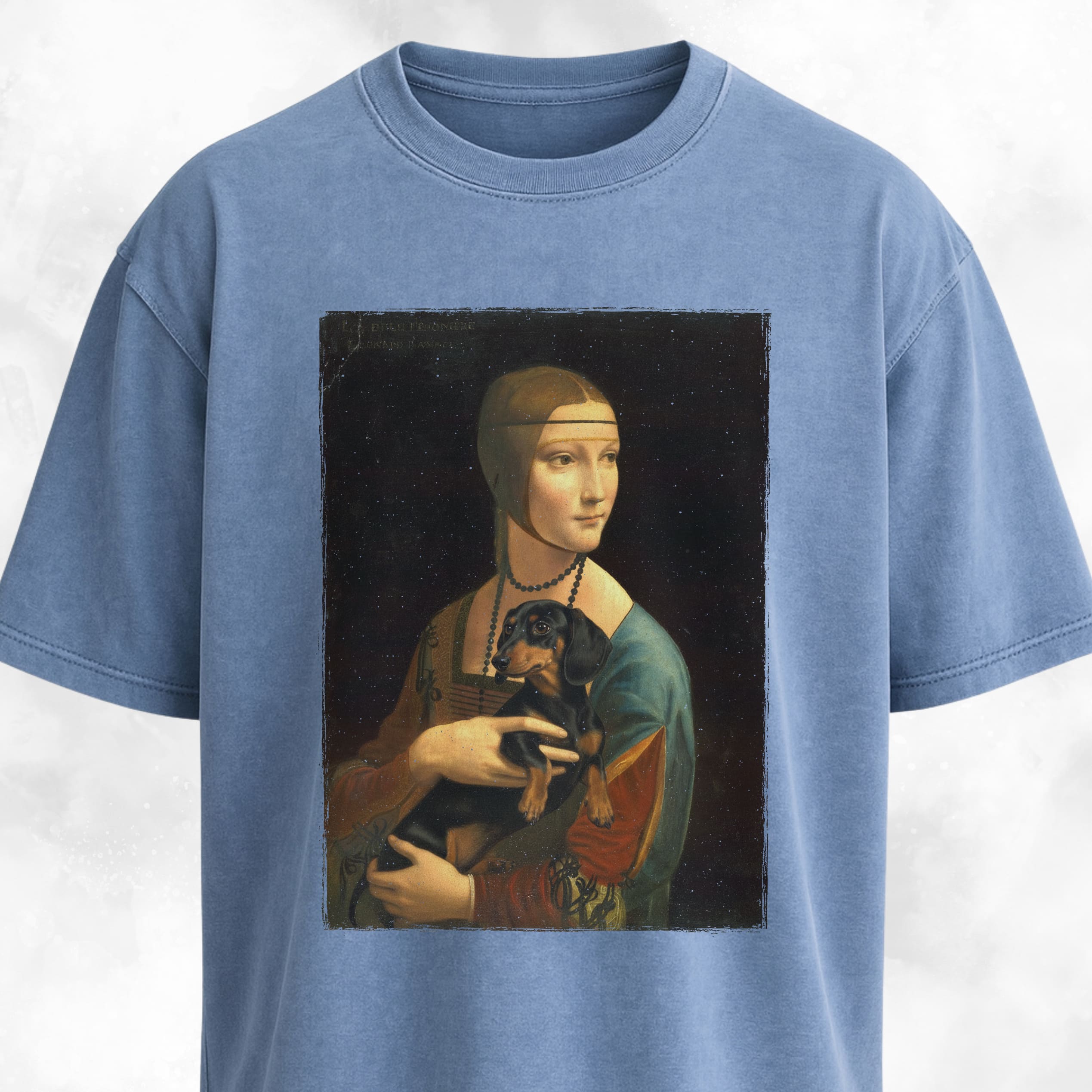 Lady With An Ermine Doxie Edition T-Shirt