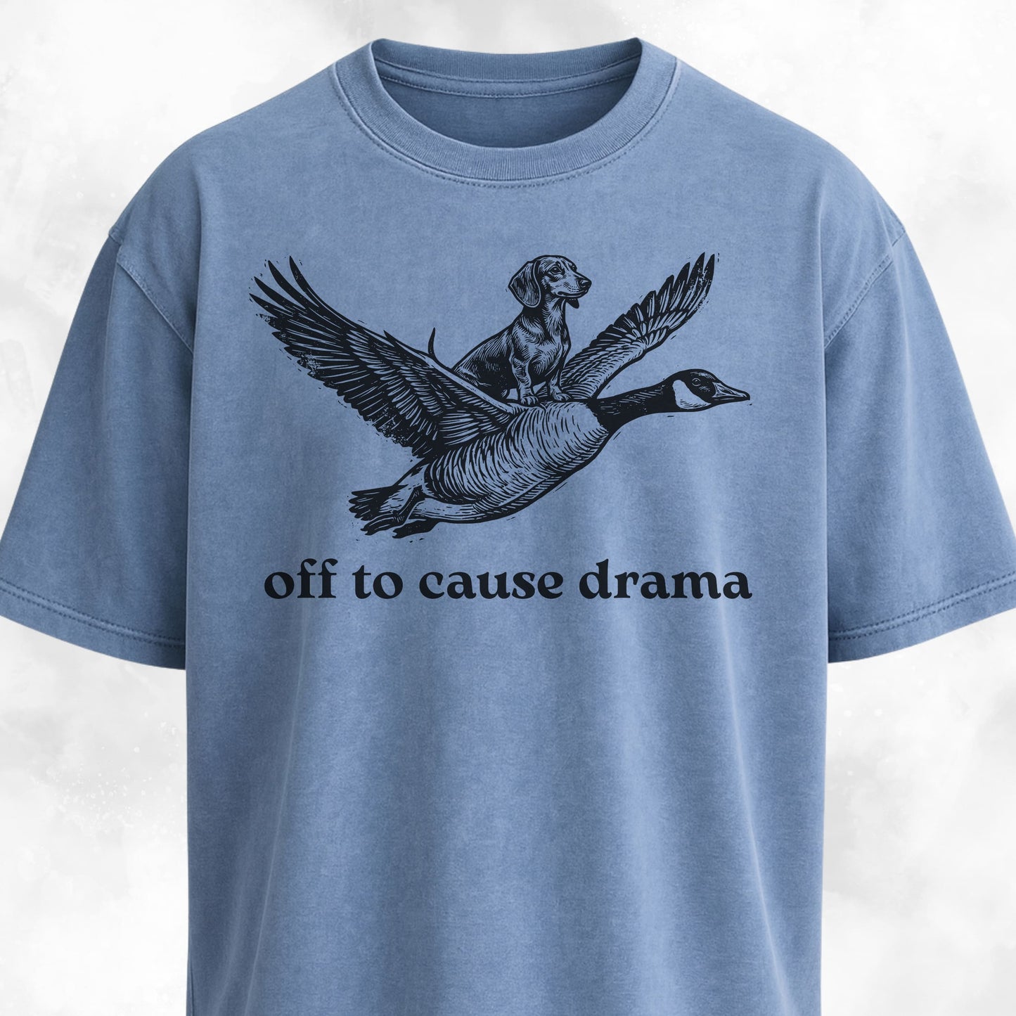 Off To Cause Drama Doxie T-Shirt