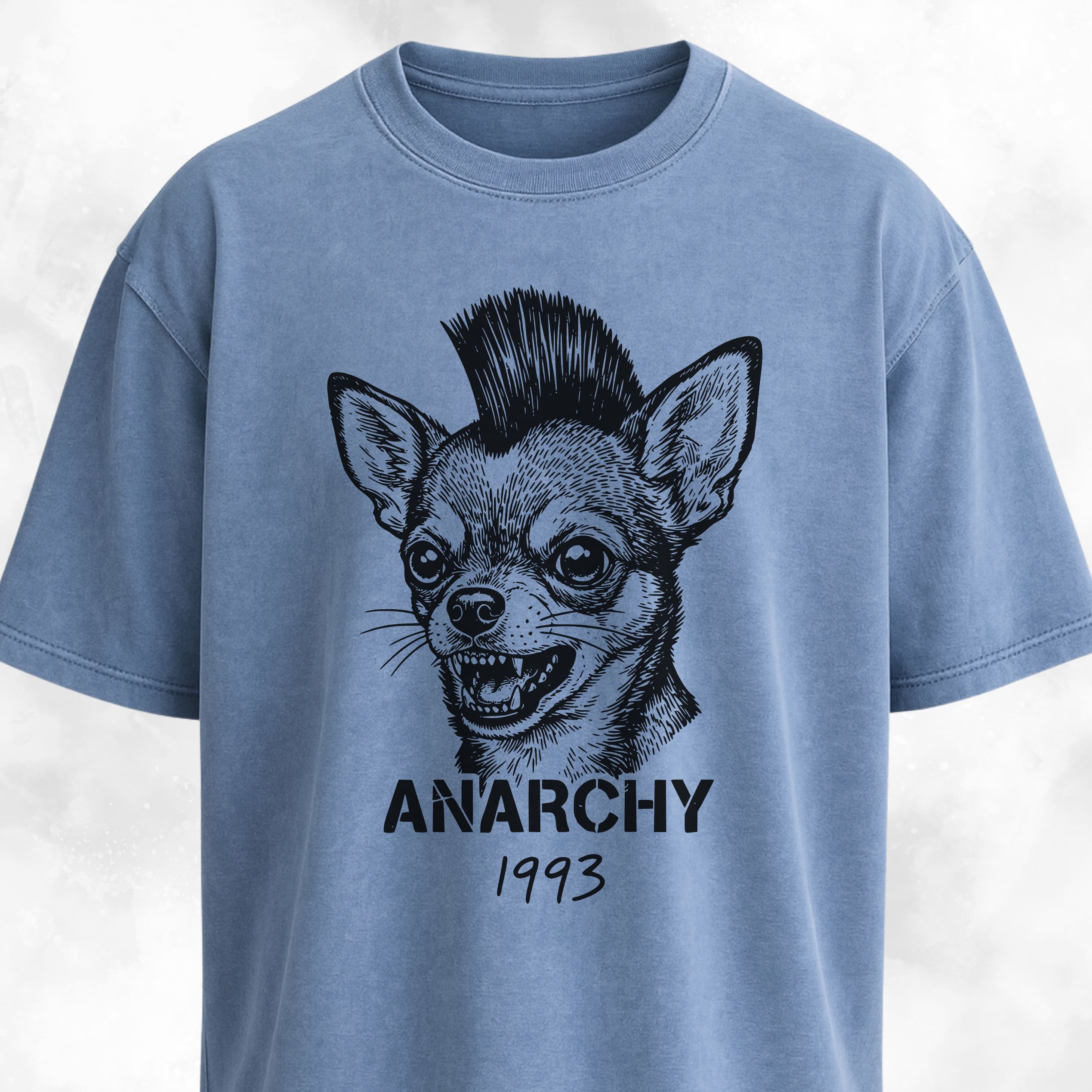 Anarchy Chihuahua Punk T-Shirt