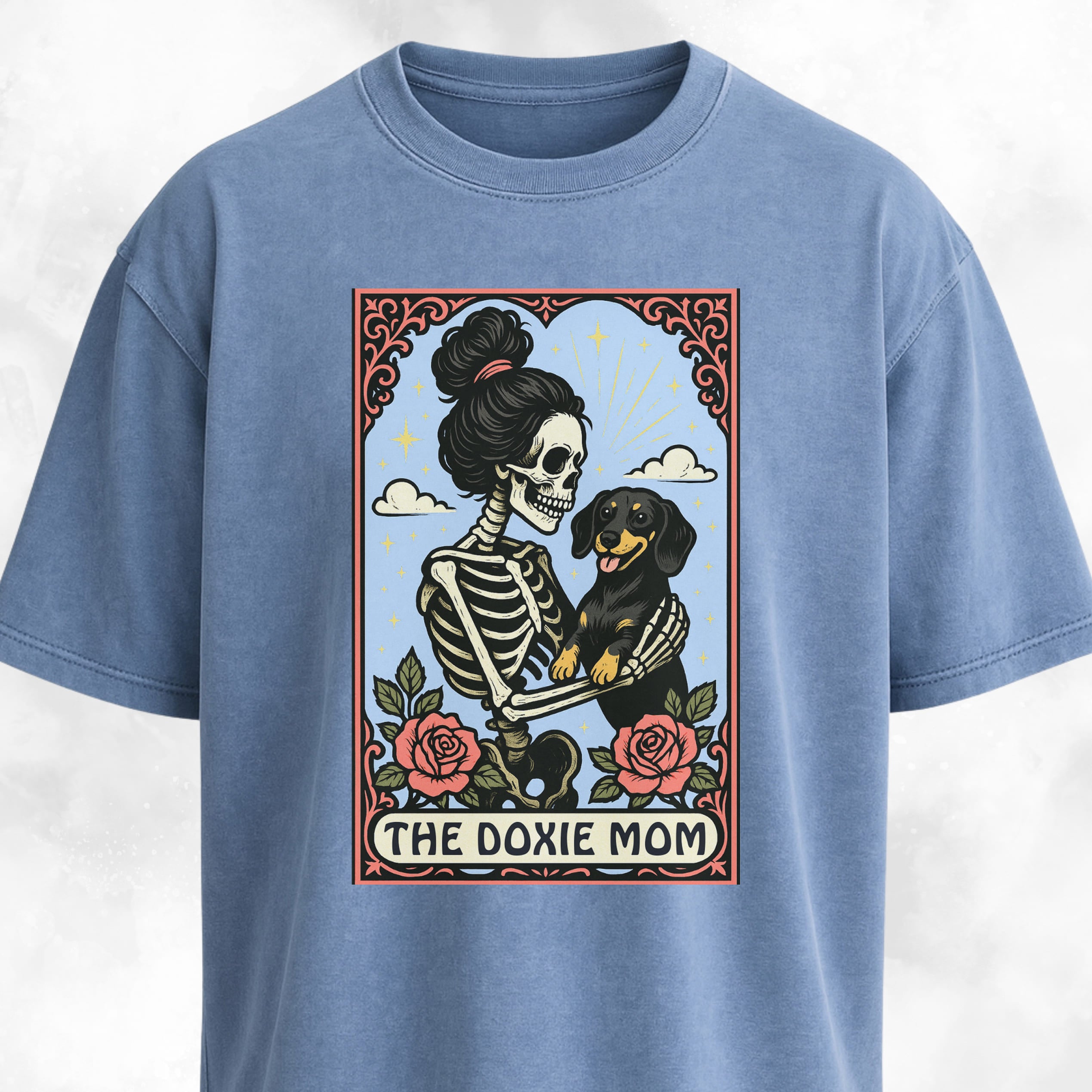 The Doxie Mom Tarot Card T-Shirt