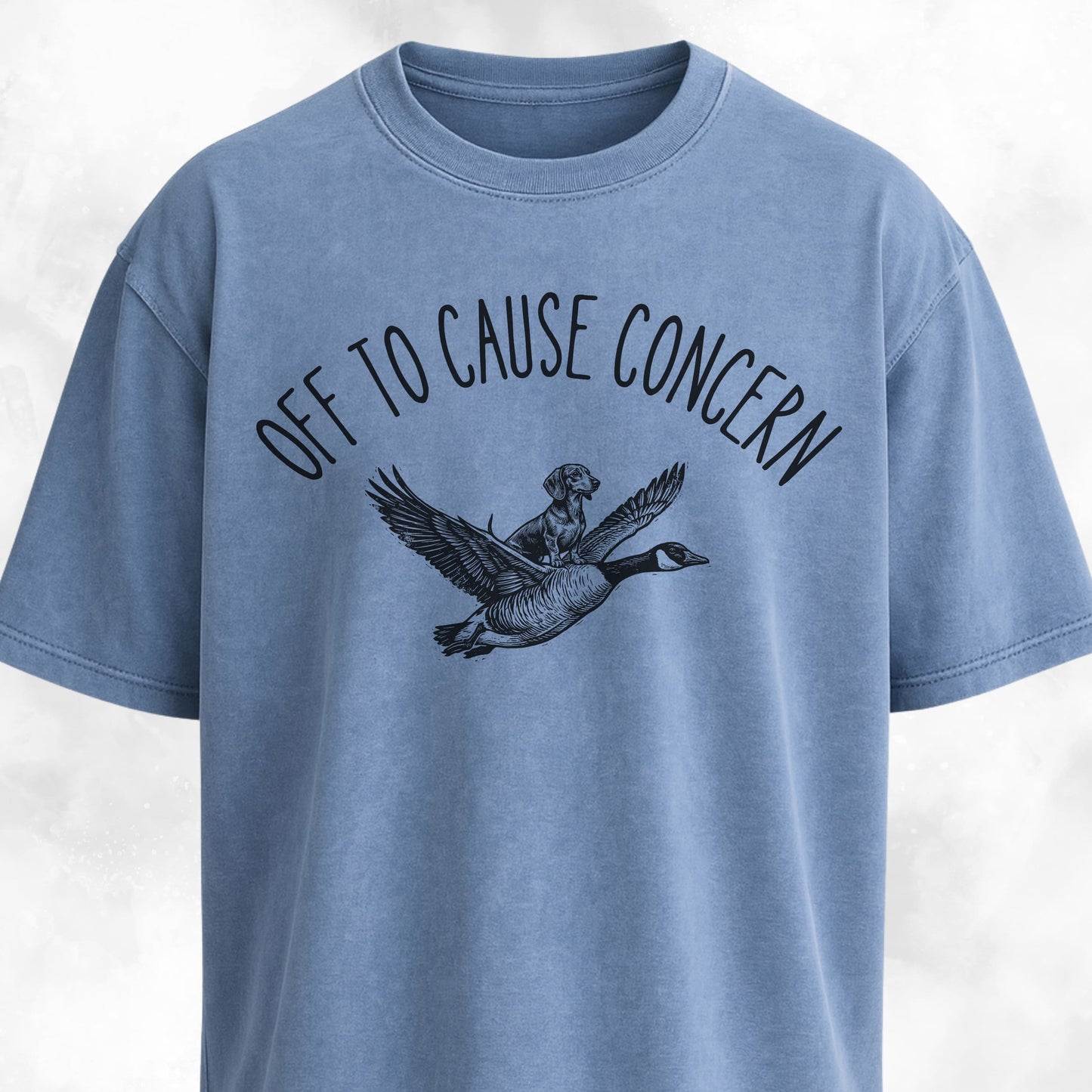 Off To Cause Concern Doxie T-Shirt