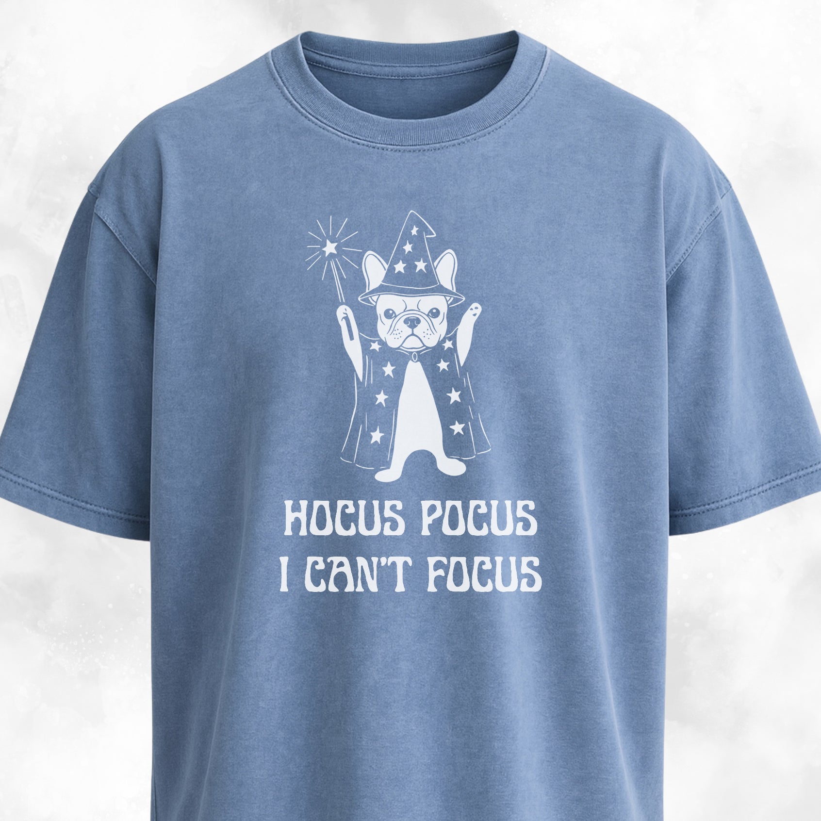 Hocus Pocus French Bulldog Wizard T-Shirt