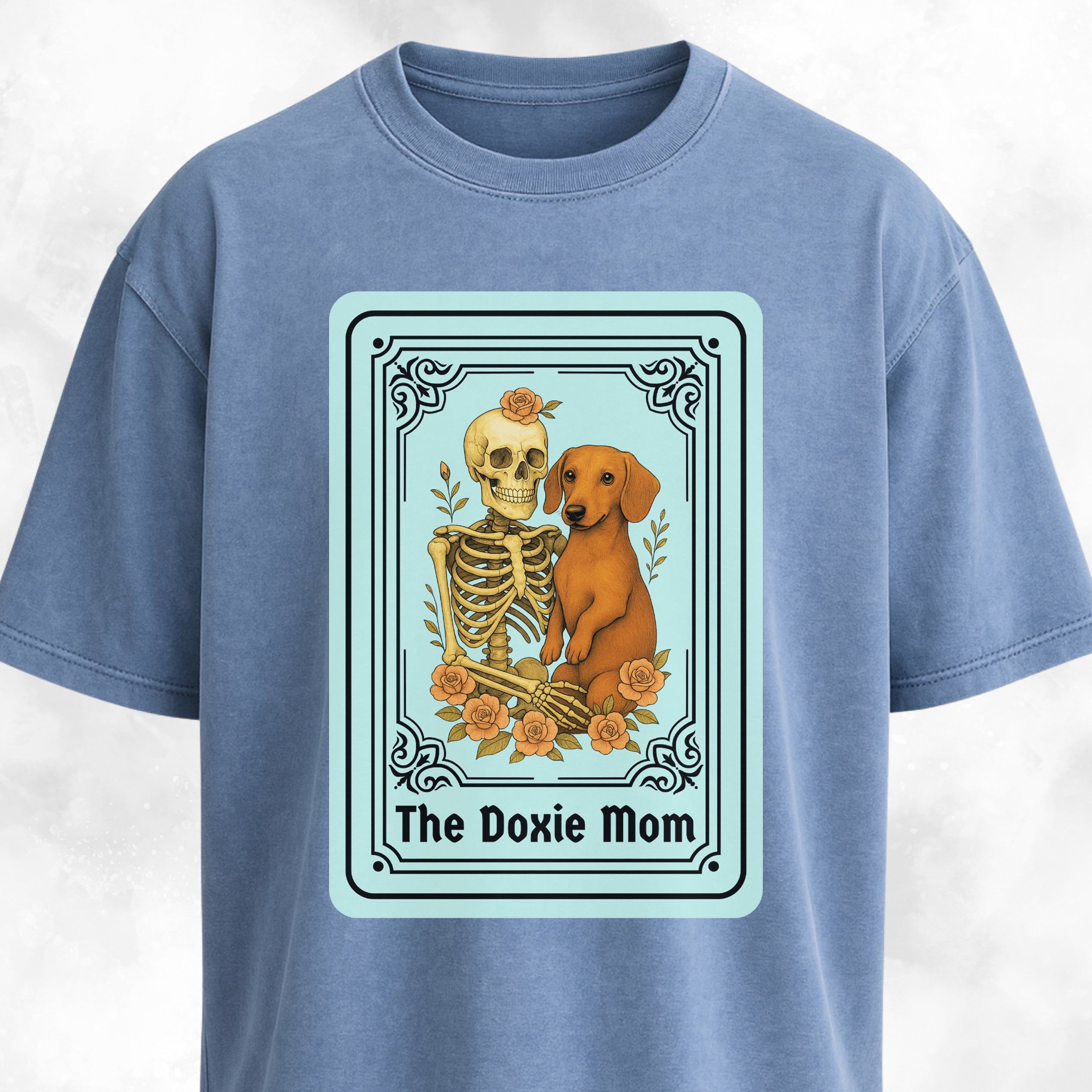 The Doxie Mom Pastel Tarot Card T-Shirt