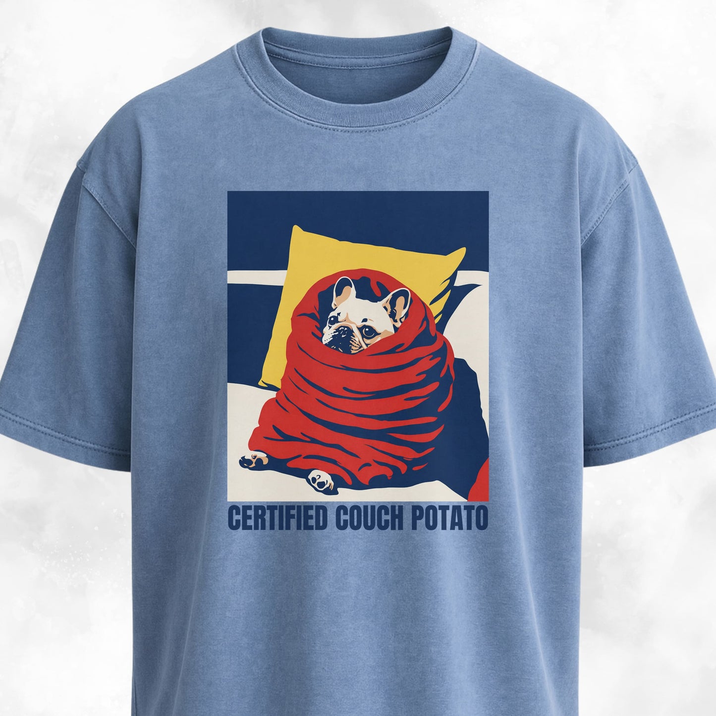 Certified Couch Potato Frenchie T-Shirt