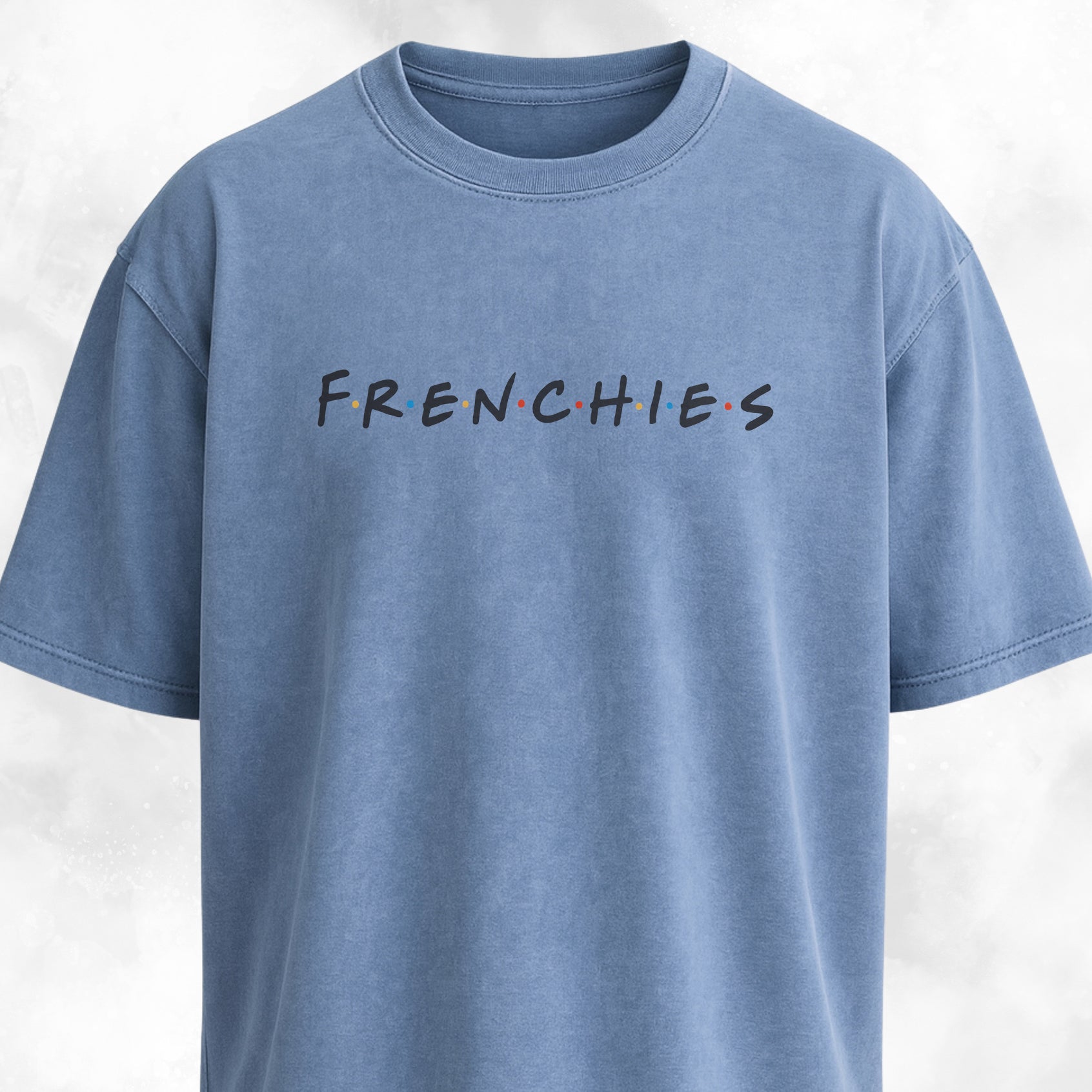 Frenchies Friends Logo Parody T-Shirt