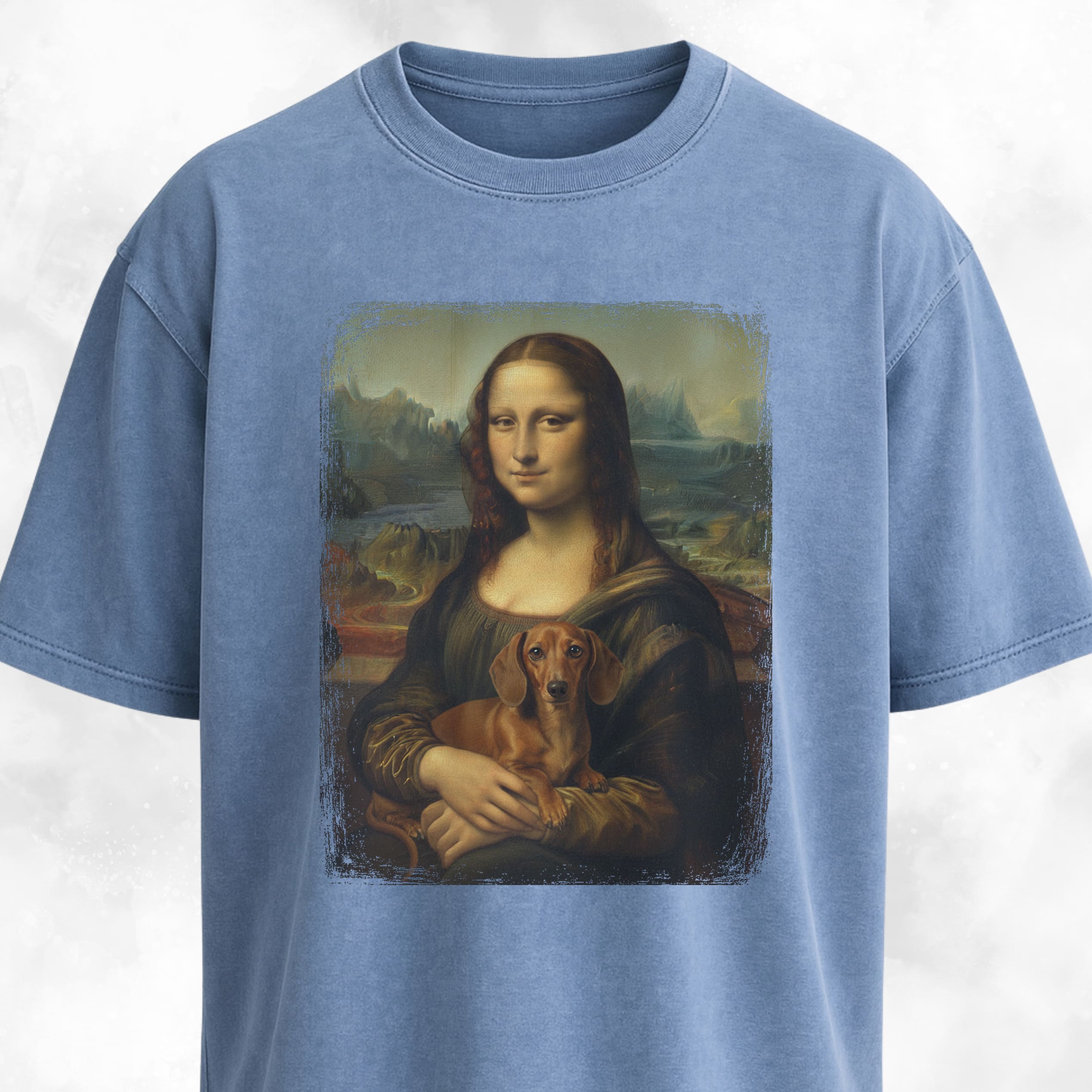 Mona Lisa Dachshund Edition T-Shirt