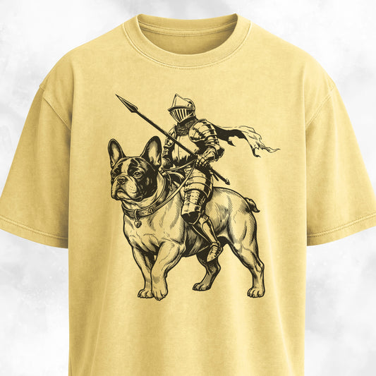 Knight Riding A Frenchie T-Shirt