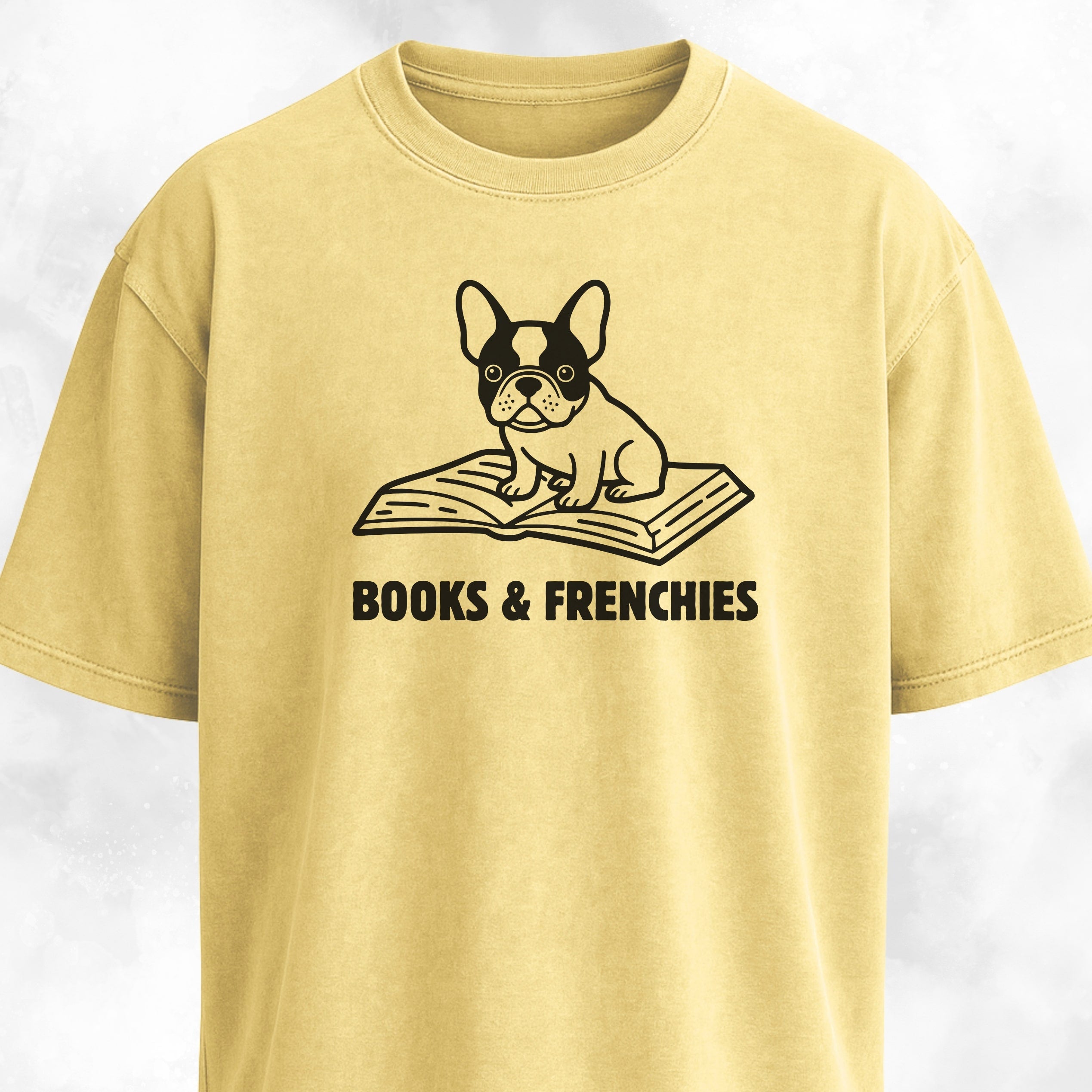 Books & Frenchies T-Shirt