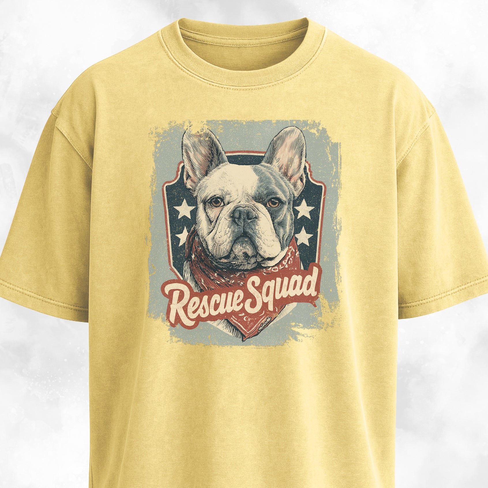 Rescue Squad French Bulldog Adoption Pride T-Shirt