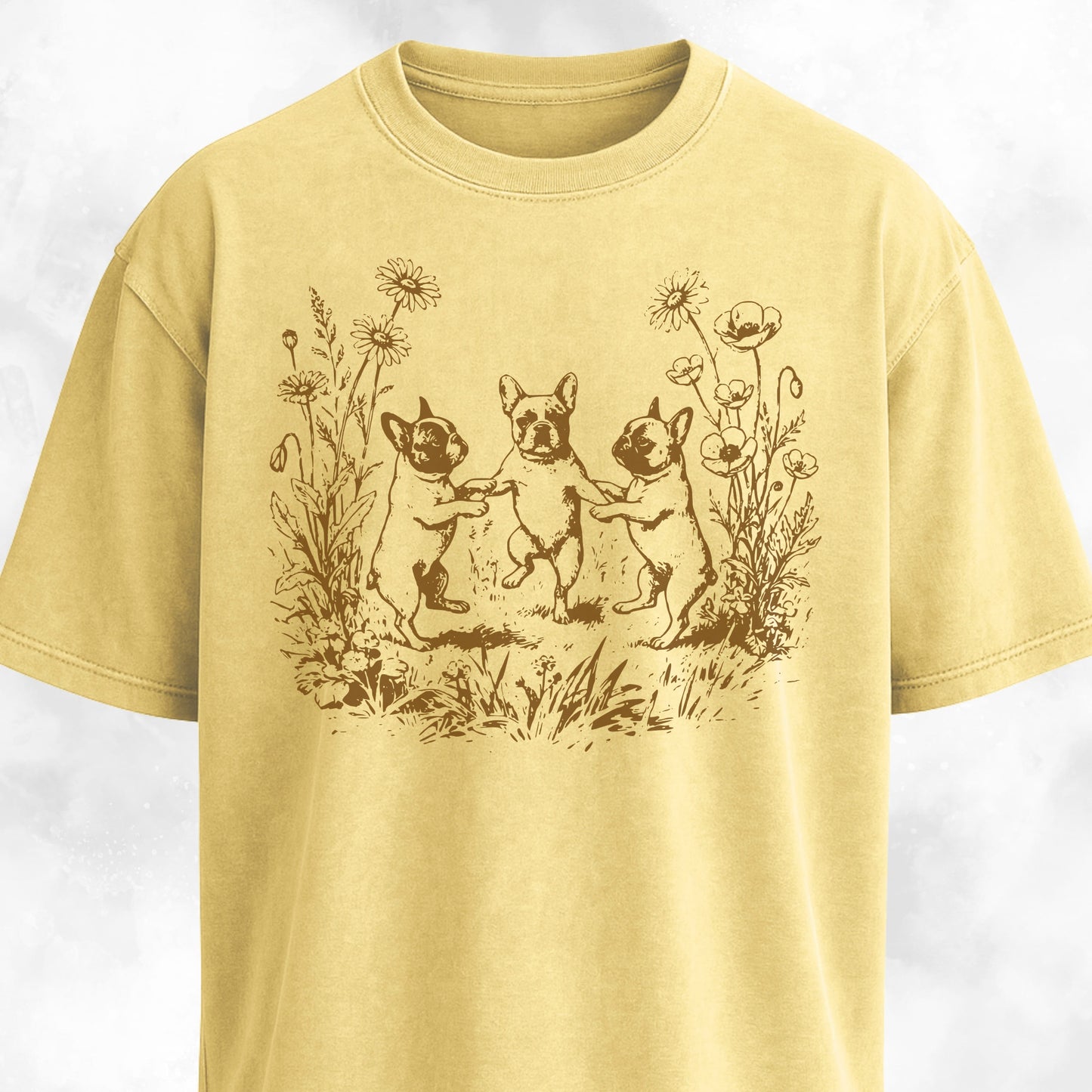 Dancing Trio Frenchie Edition T-Shirt
