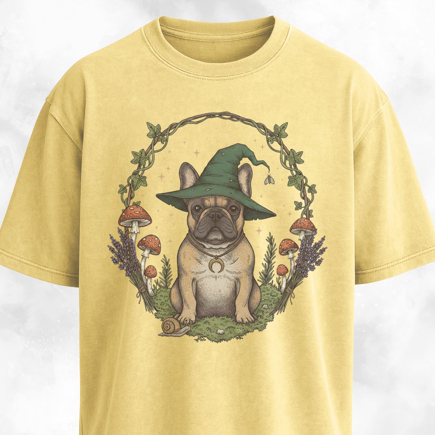 Witchcore French Bulldog T-Shirt