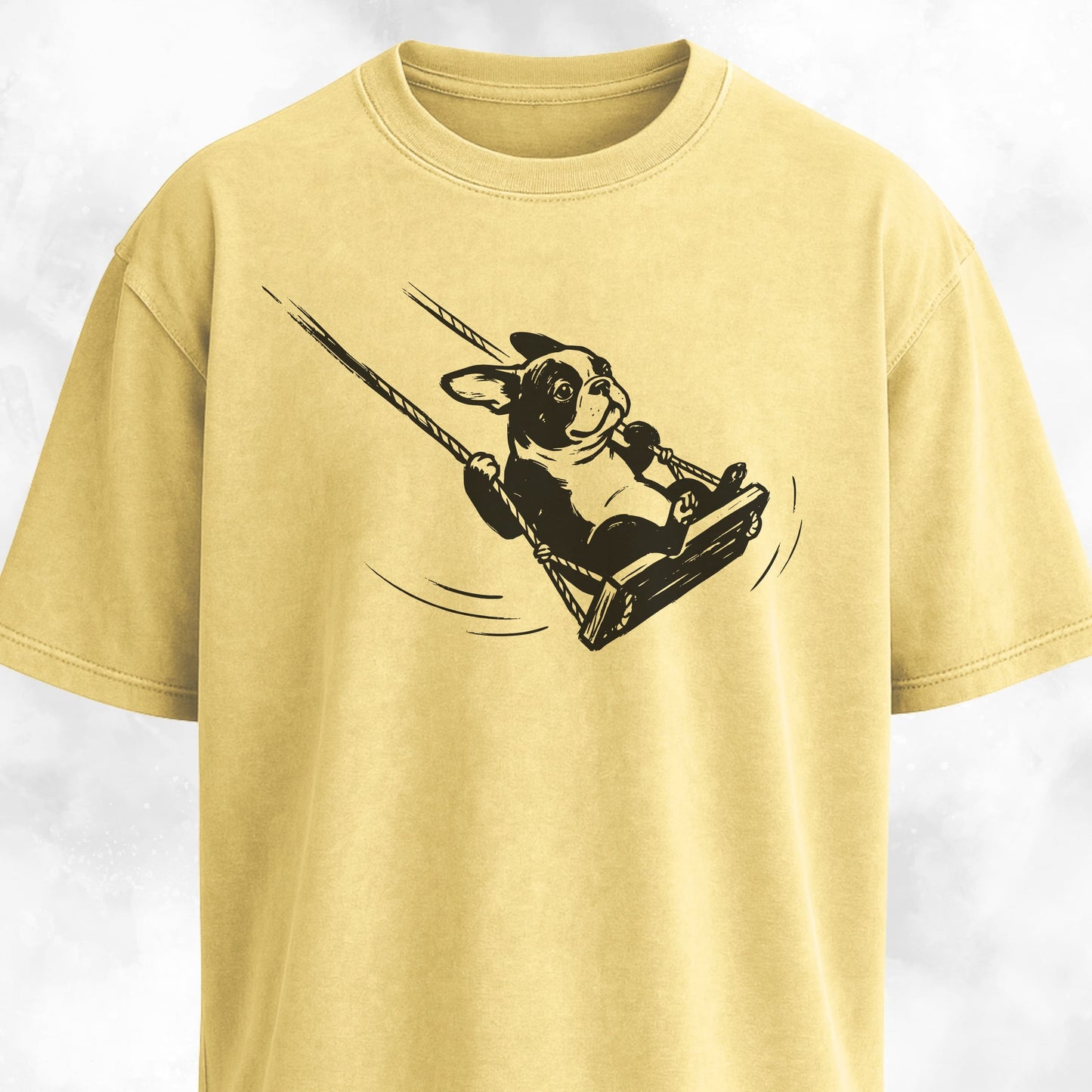 Frenchie On A Swing T-Shirt