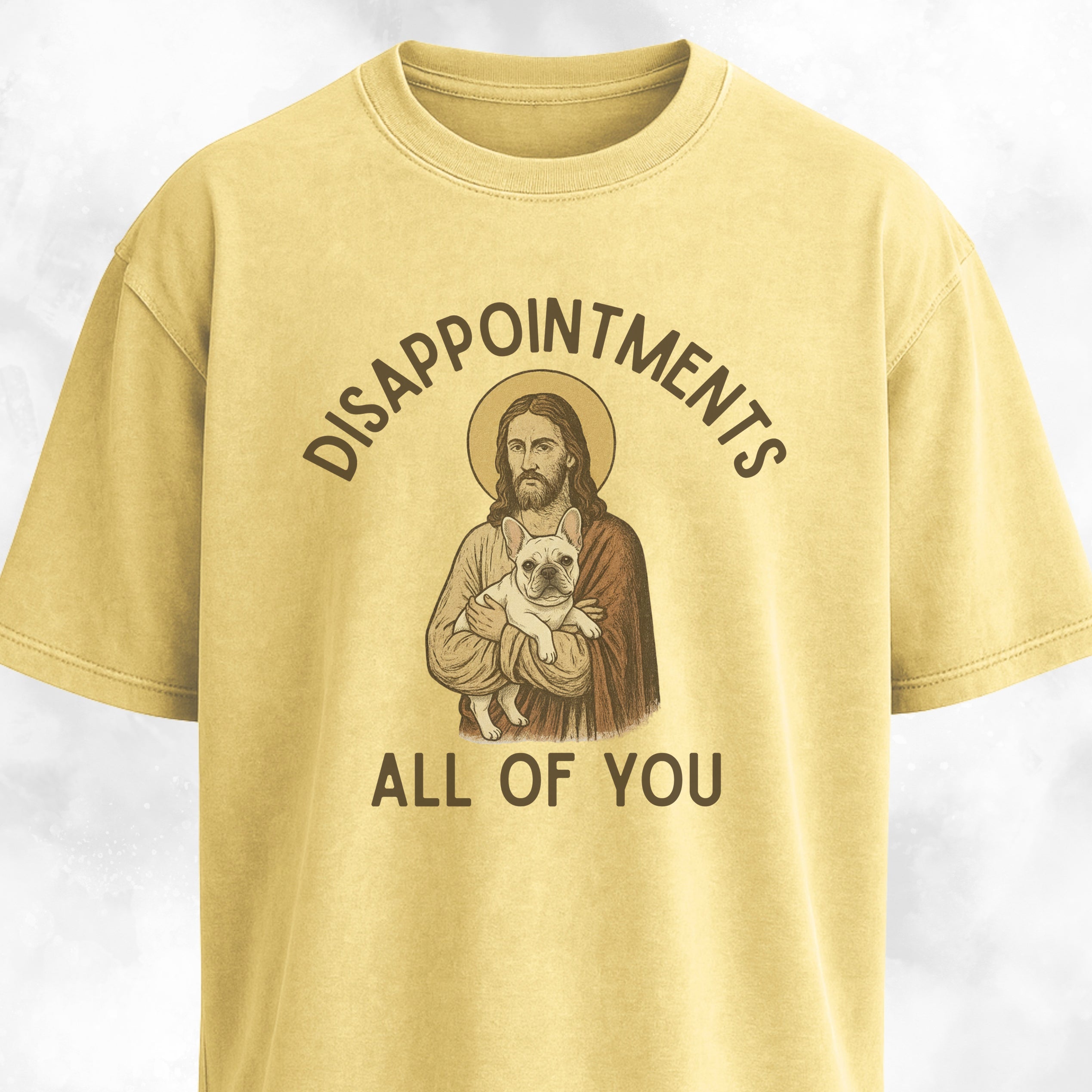 Disappointed Jesus Frenchie Edition T-Shirt