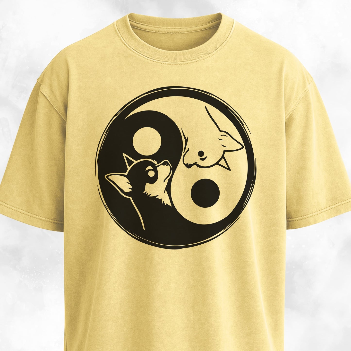Chihuahua Yin And Yang T-Shirt