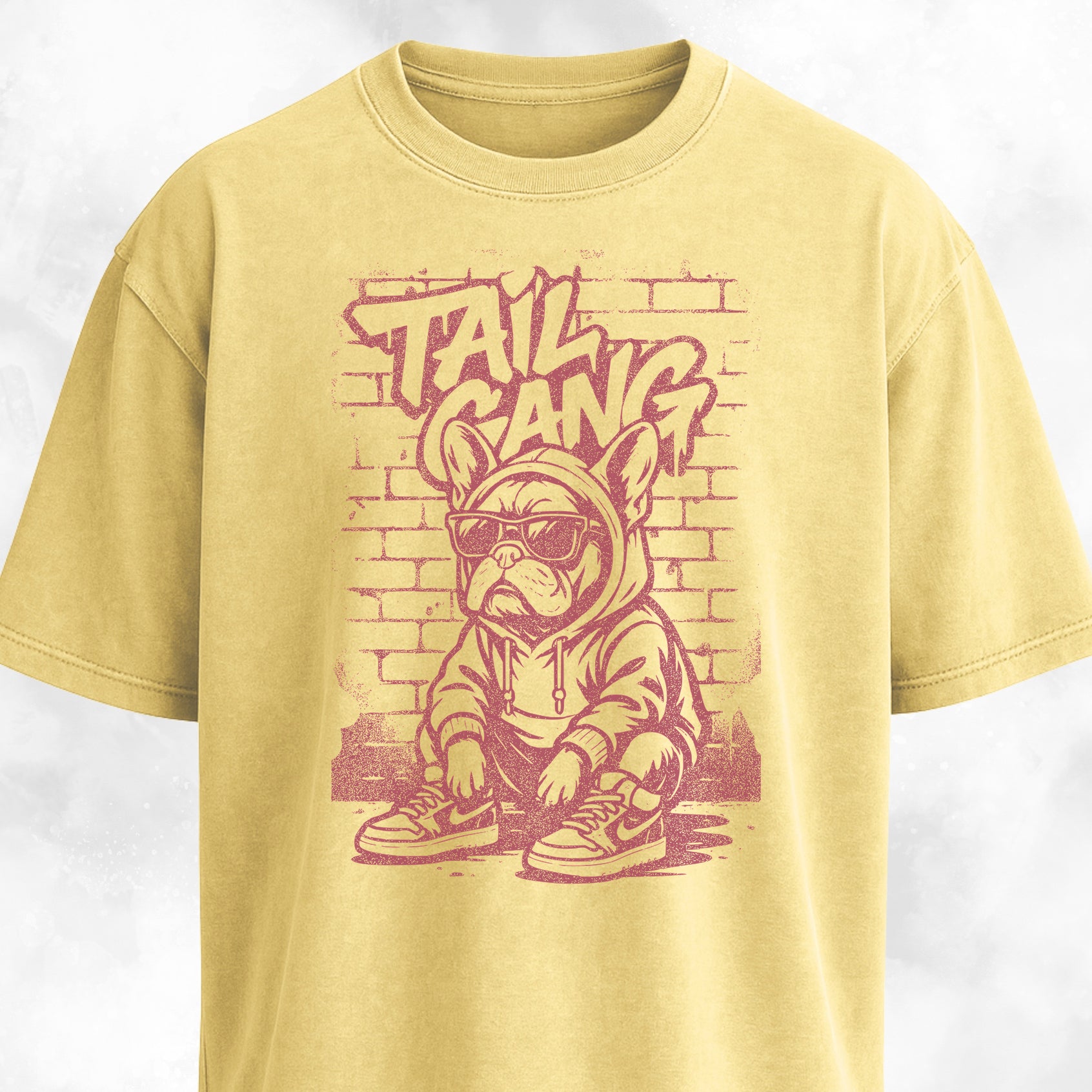 Urban Edgy French Bulldog T-Shirt