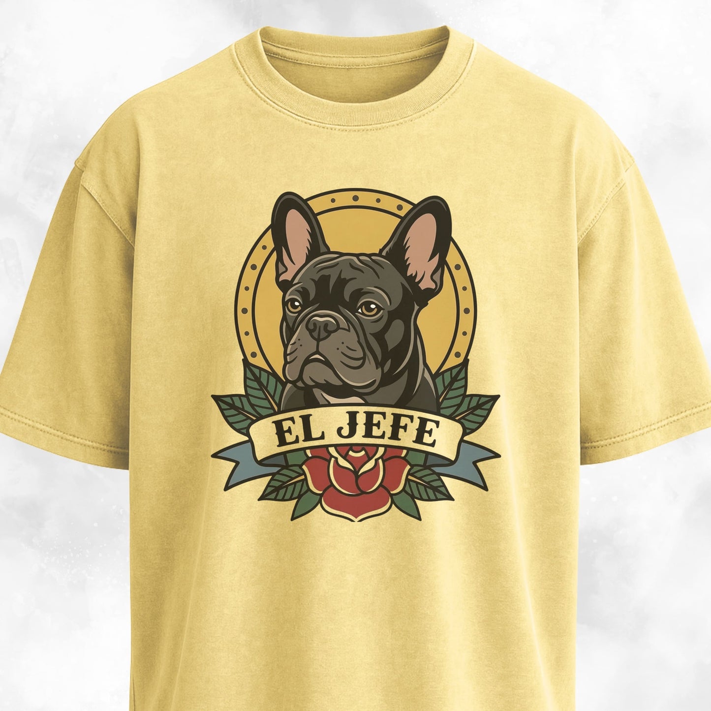 El Jefe French Bulldog T-Shirt