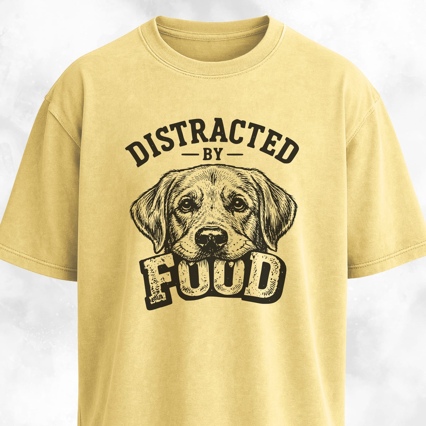 Distracted By Food Goldie T-Shirt