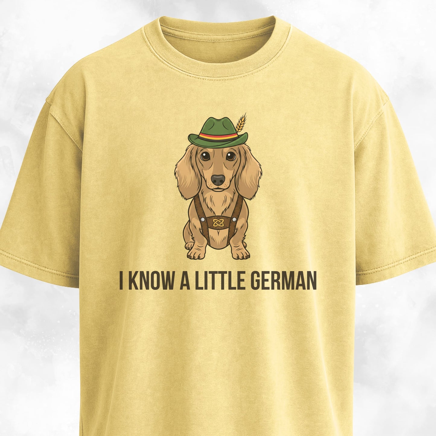 I Know A Little German Doxie T-Shirt