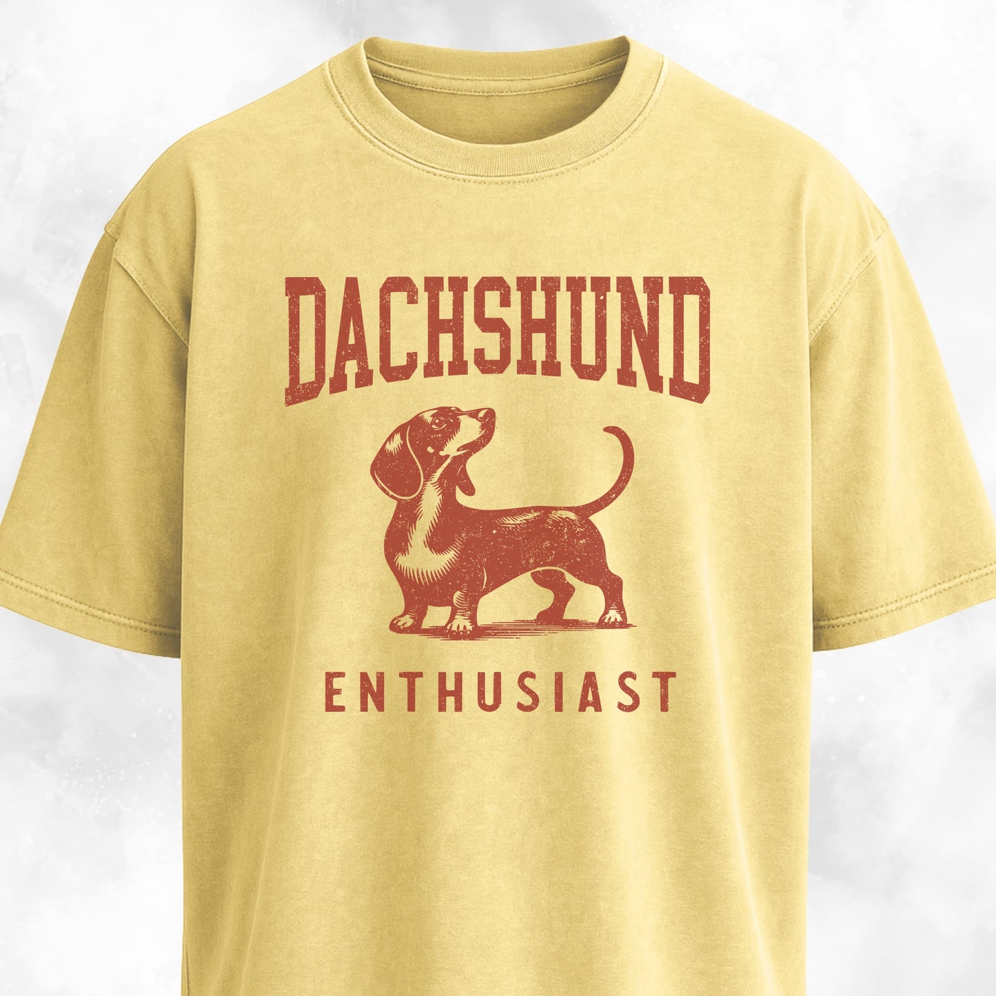 Dachshund Enthusiast Varsity T-Shirt