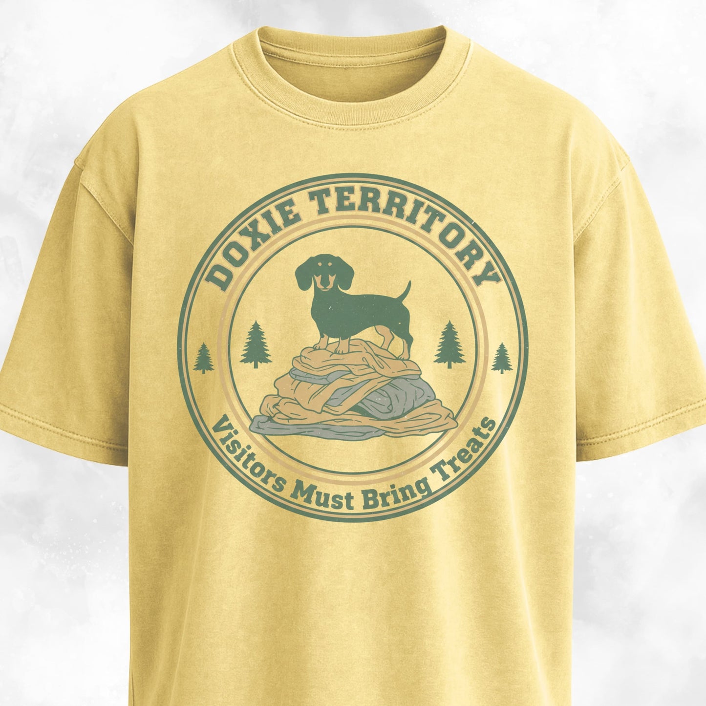 Doxie Territory Badge T-Shirt