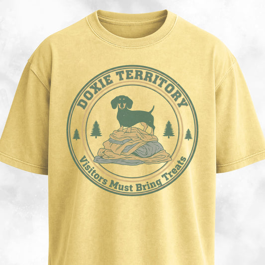 Doxie Territory Badge T-Shirt