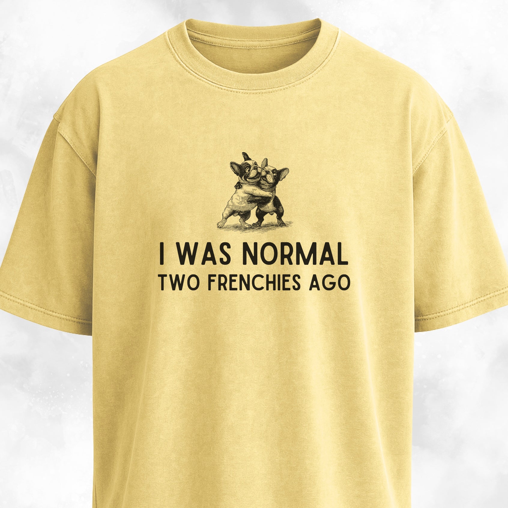I Was Normal Two Frenchies Ago T-Shirt