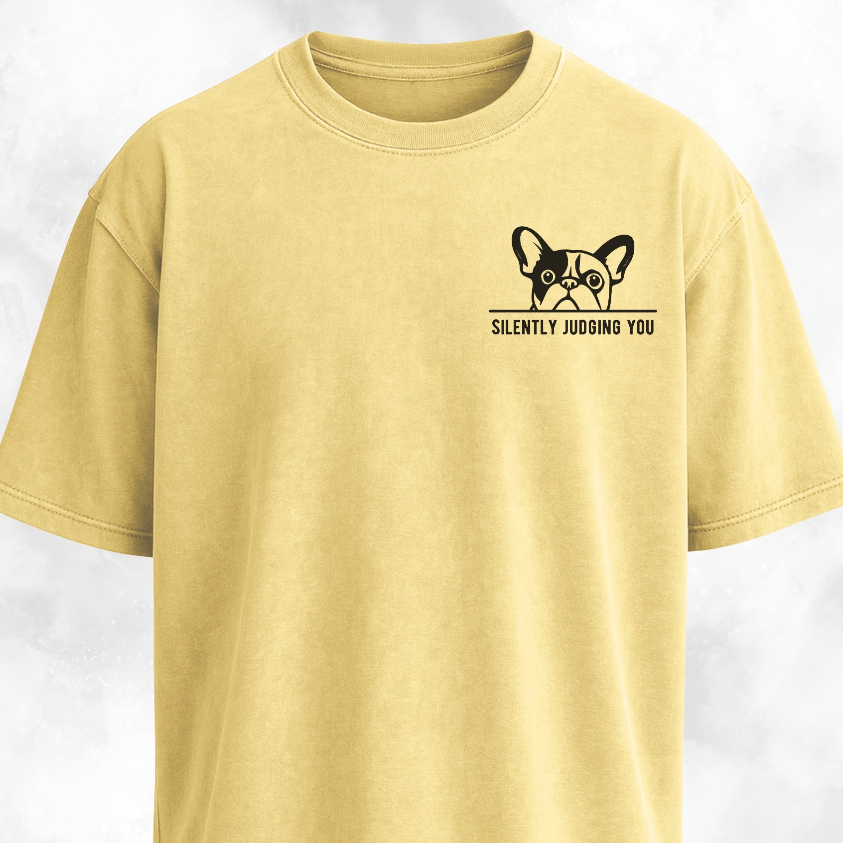 Silently Judging You French Bulldog T-Shirt