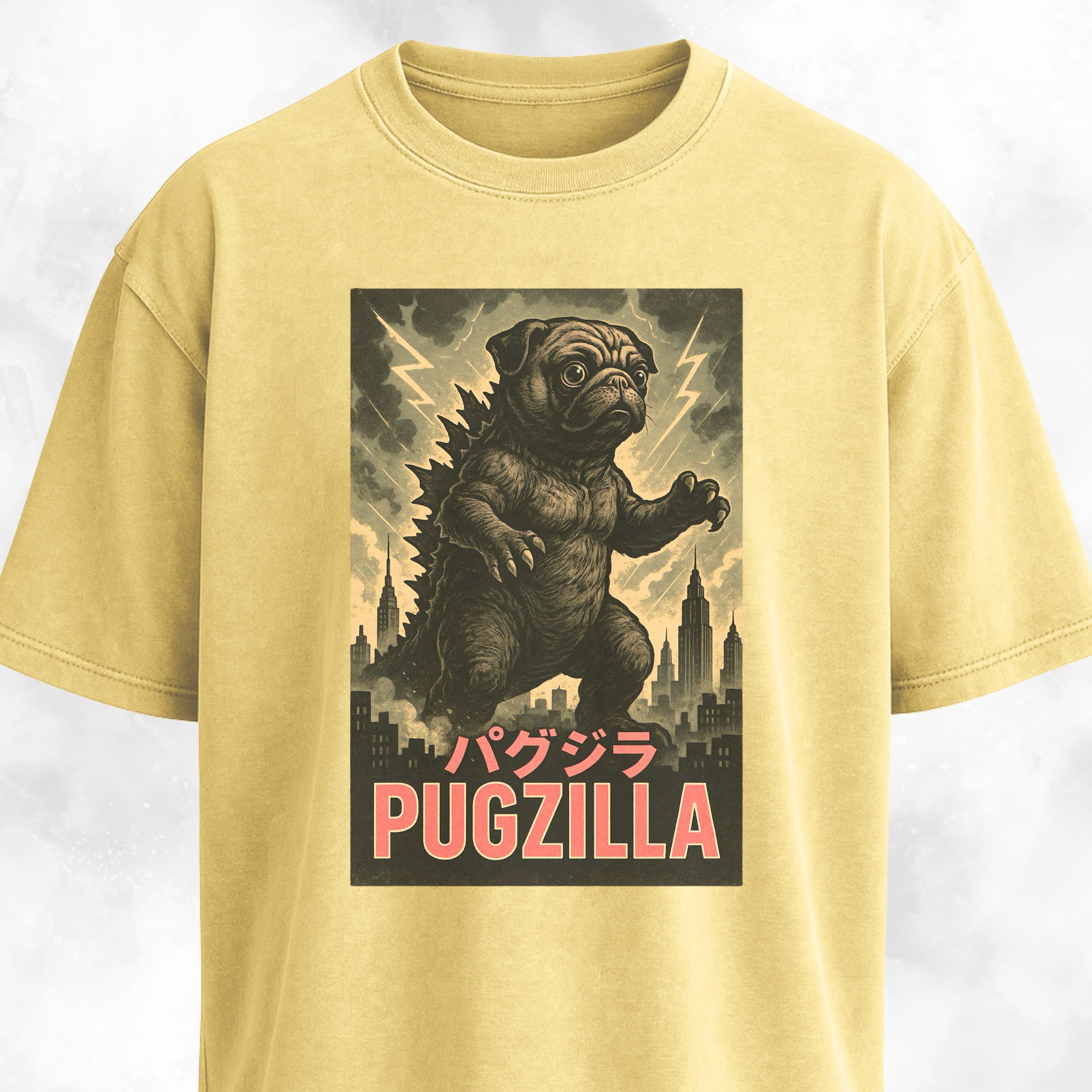 Pugzilla Graphic T-Shirt
