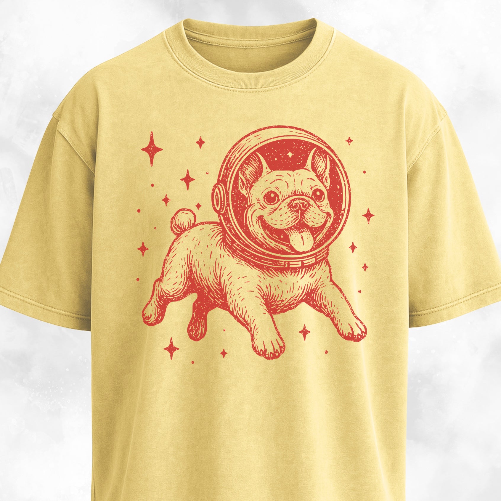 French Bulldog Astronaut T-Shirt