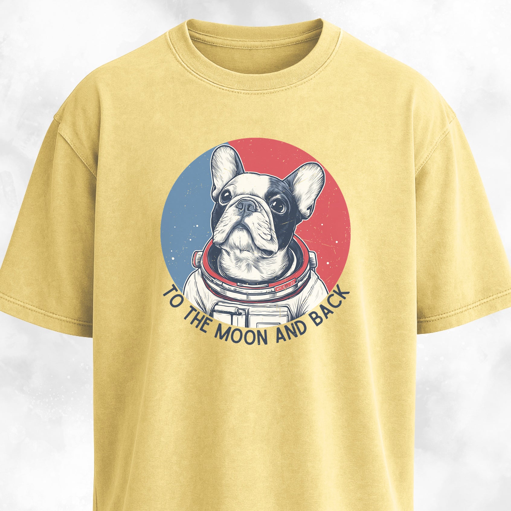 To The Moon And Back Frenchie Edition T-Shirt